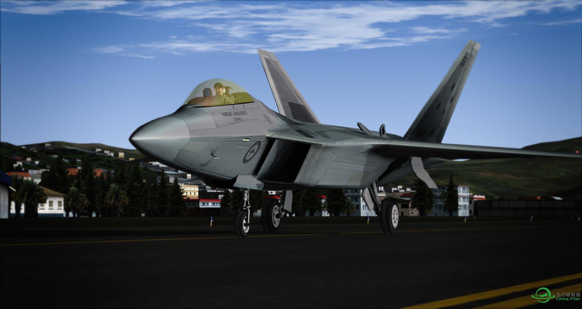 F-22“猛禽”Raptor 老基多机场起飞-3688 
