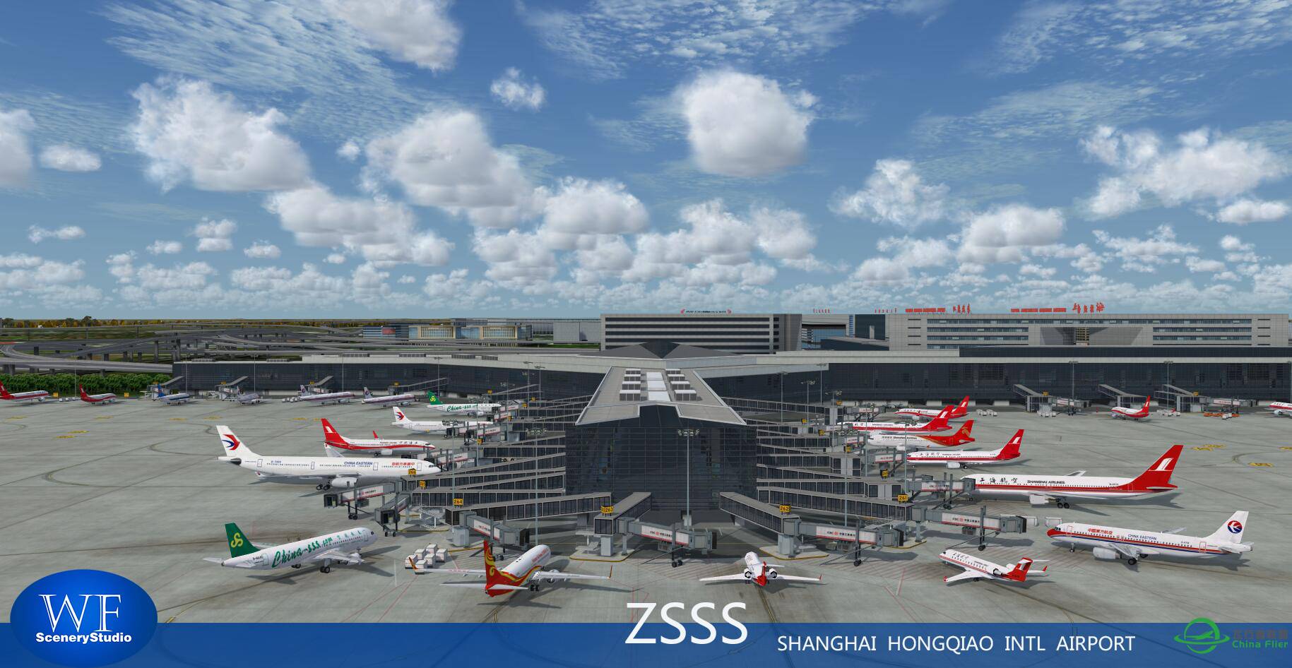 ZSSS  上海虹橋機場 WF SCENERY STUDIO - SHANGHAI HONGQIAO INTERNATIONAL ...-5920 