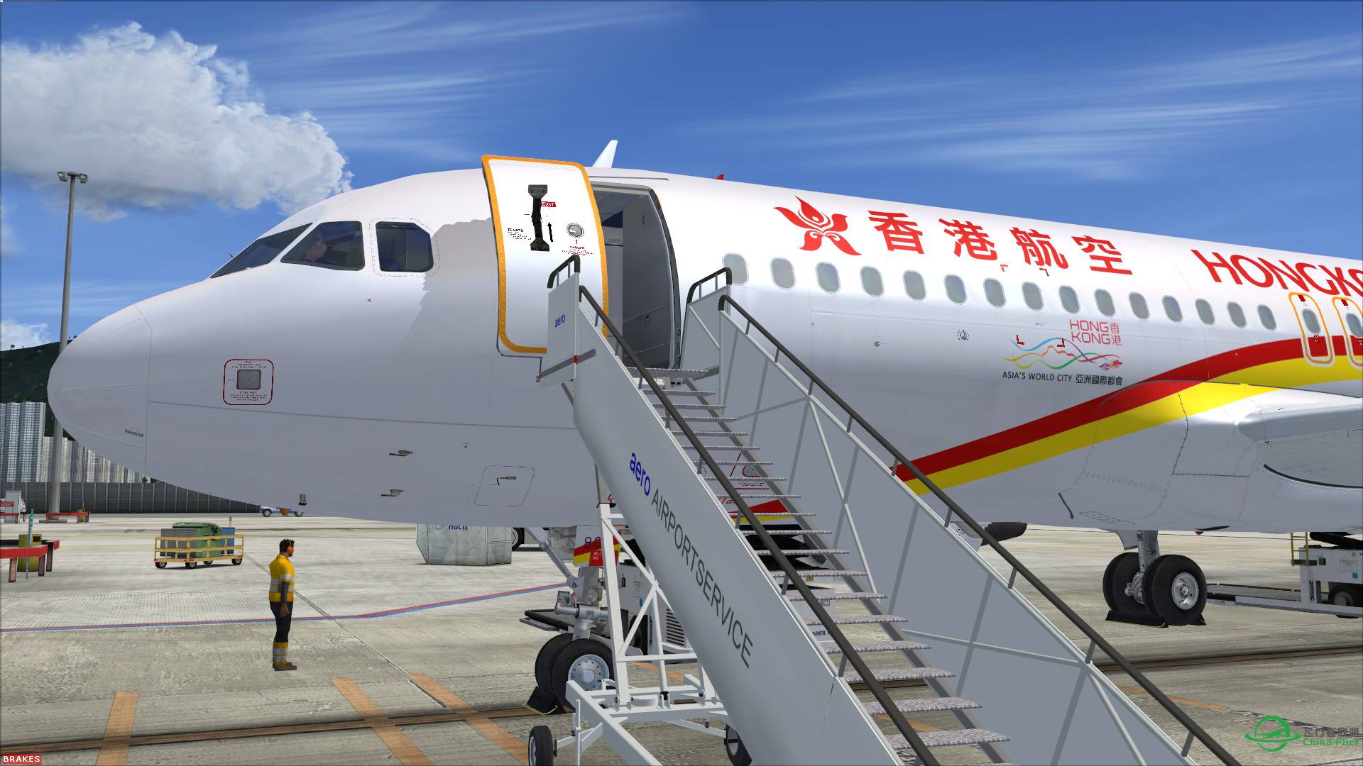 【FSLAB A320X涂装预告】海航集团香港航空B-LPK-8131 