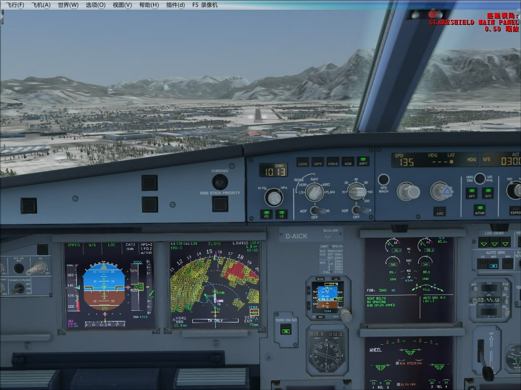 飞跃阿尔卑斯山: 神鹰航空A320 克拉根福-萨尔茨堡-4247 