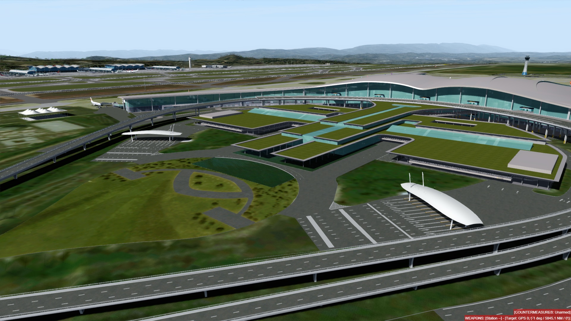 重庆江北国际机场T3航站楼制作中-6640 