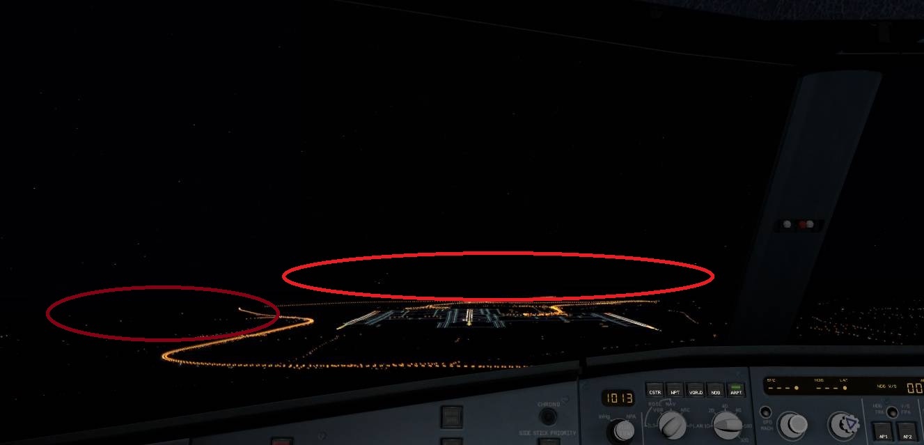 X-Plane 11夜间灯光加载距离的问题。-4212 