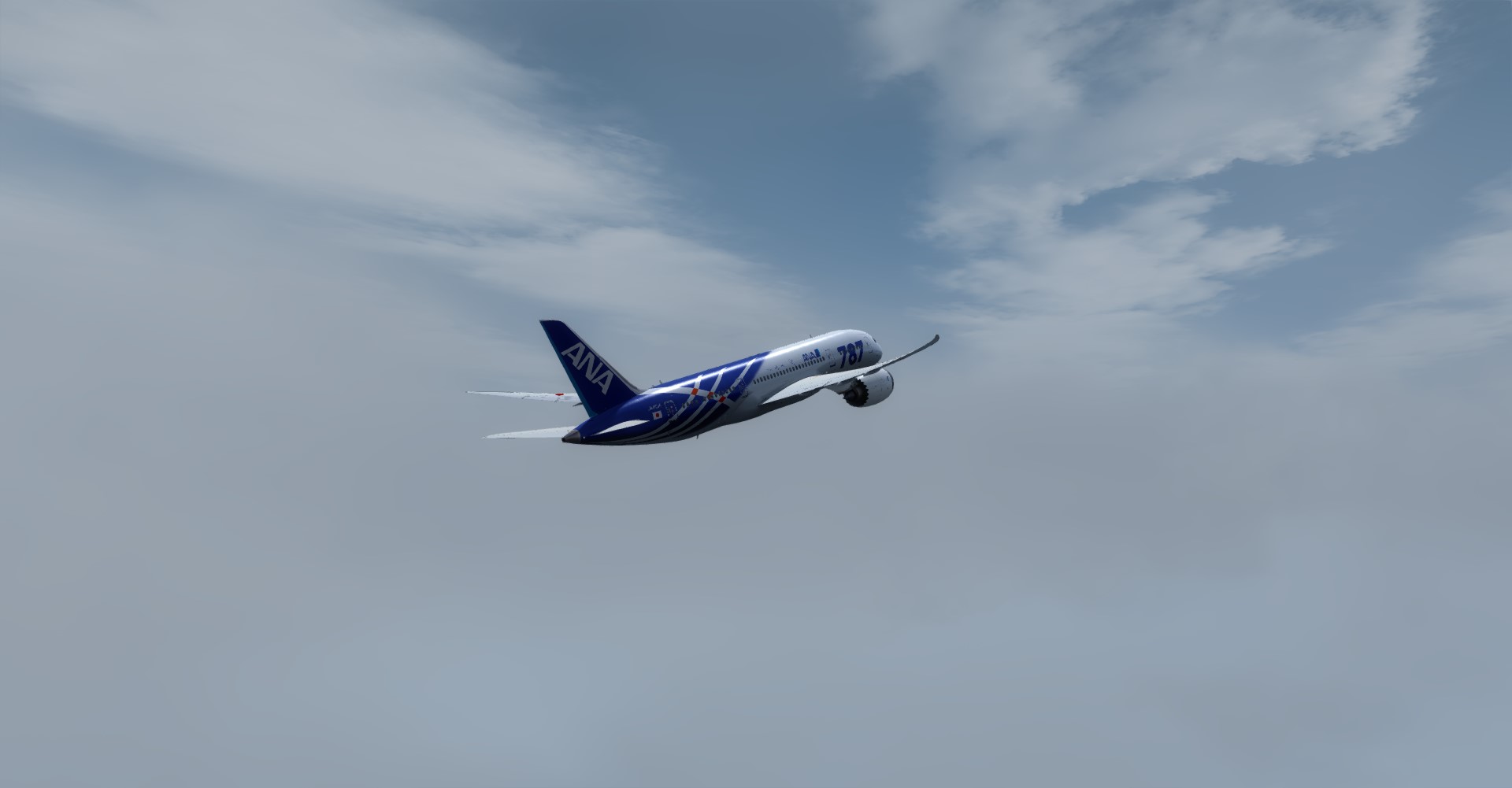 Quality Wings 787  雨天测试-7348 