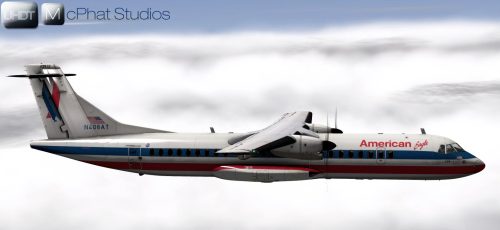 跪求ATR-72的美鹰航空涂装-6947 