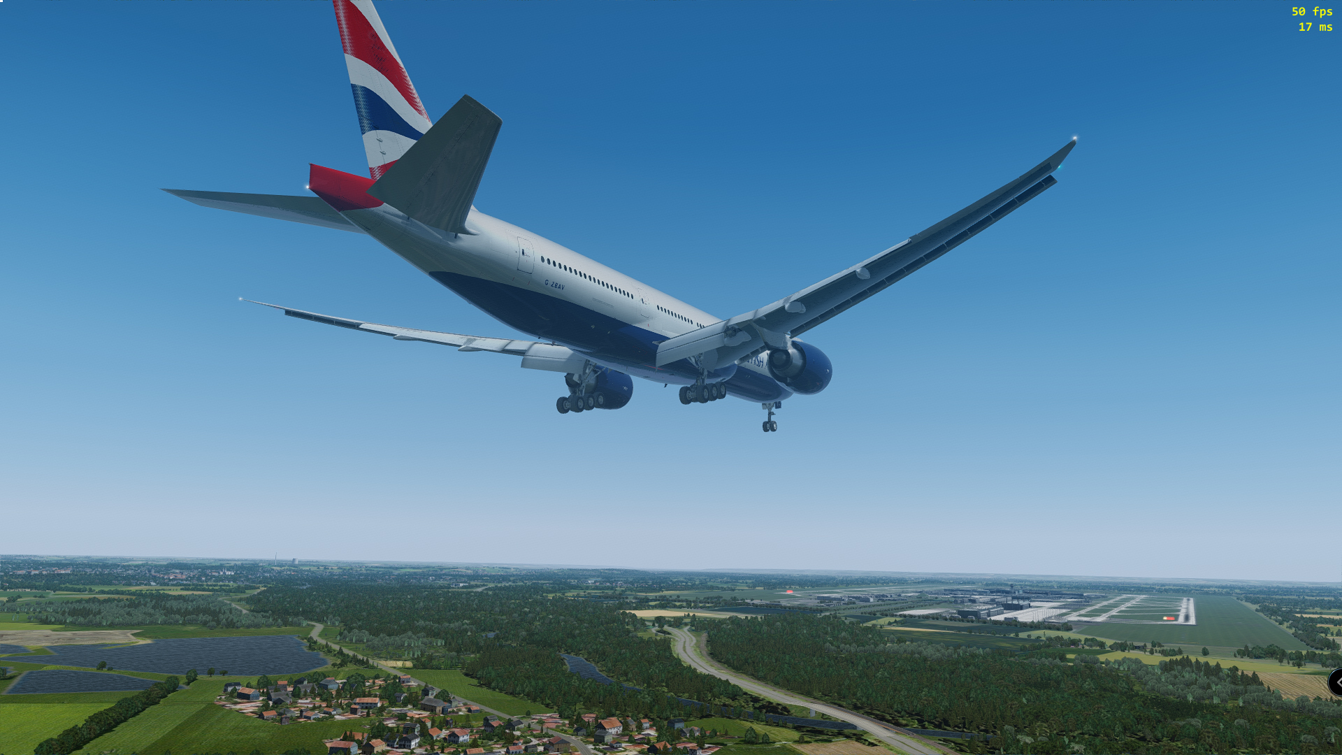 维也纳至慕尼黑  777-200LR  速度鸟1820-4635 