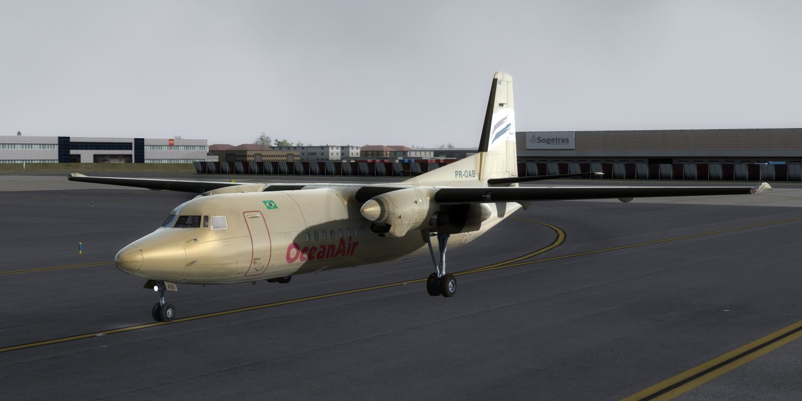 Fokker F50 Ocean Air @ LIML-5736 