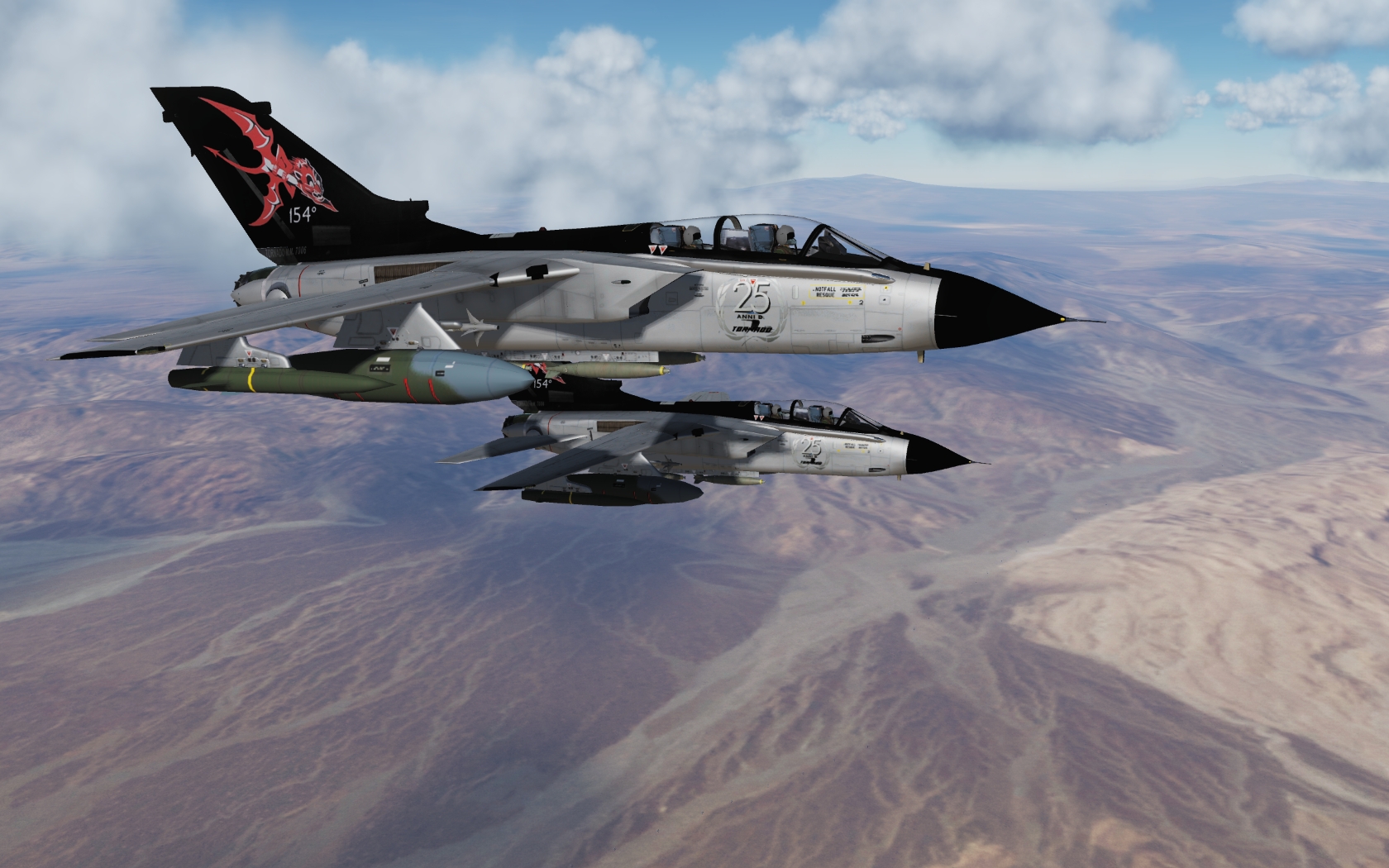 DCS WORLD 米格21比斯 + 米格29 + Tornado + A-10  混战游戏截图-399 
