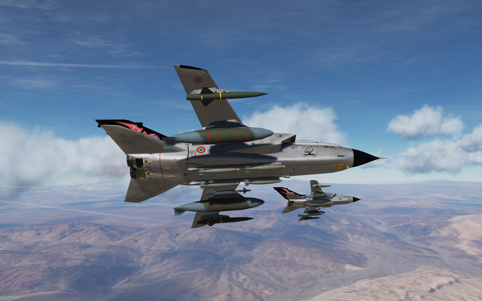 DCS WORLD 米格21比斯 + 米格29 + Tornado + A-10  混战游戏截图-9940 
