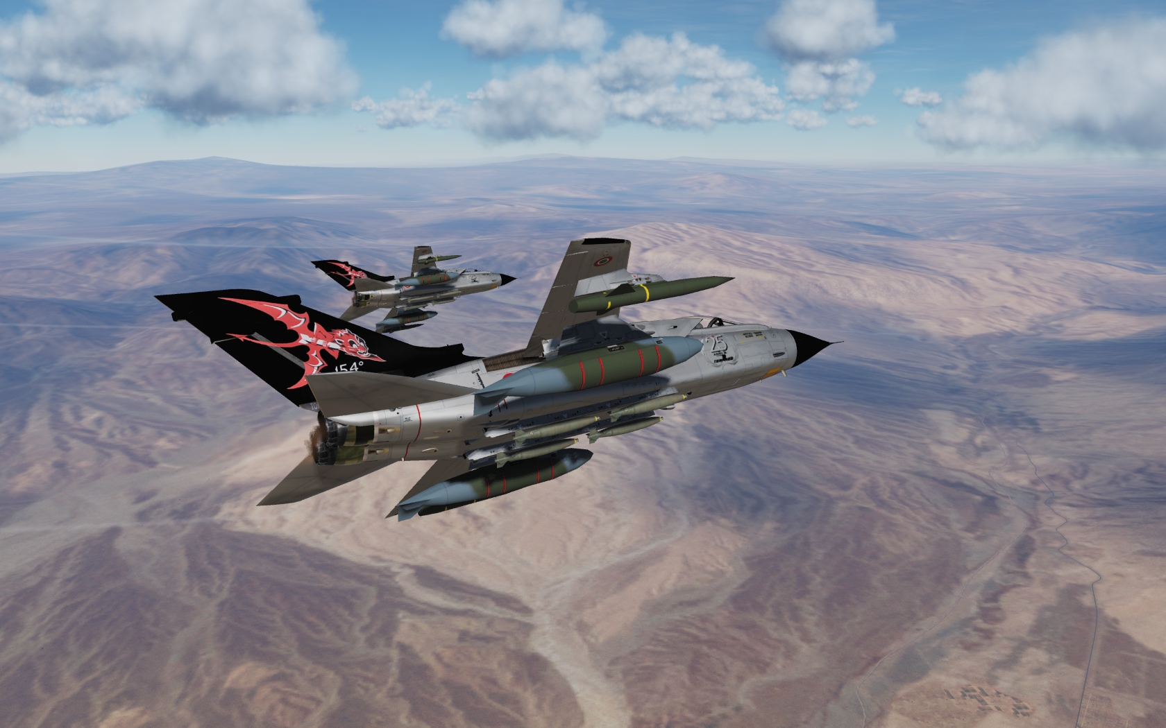 DCS WORLD 米格21比斯 + 米格29 + Tornado + A-10  混战游戏截图-7549 