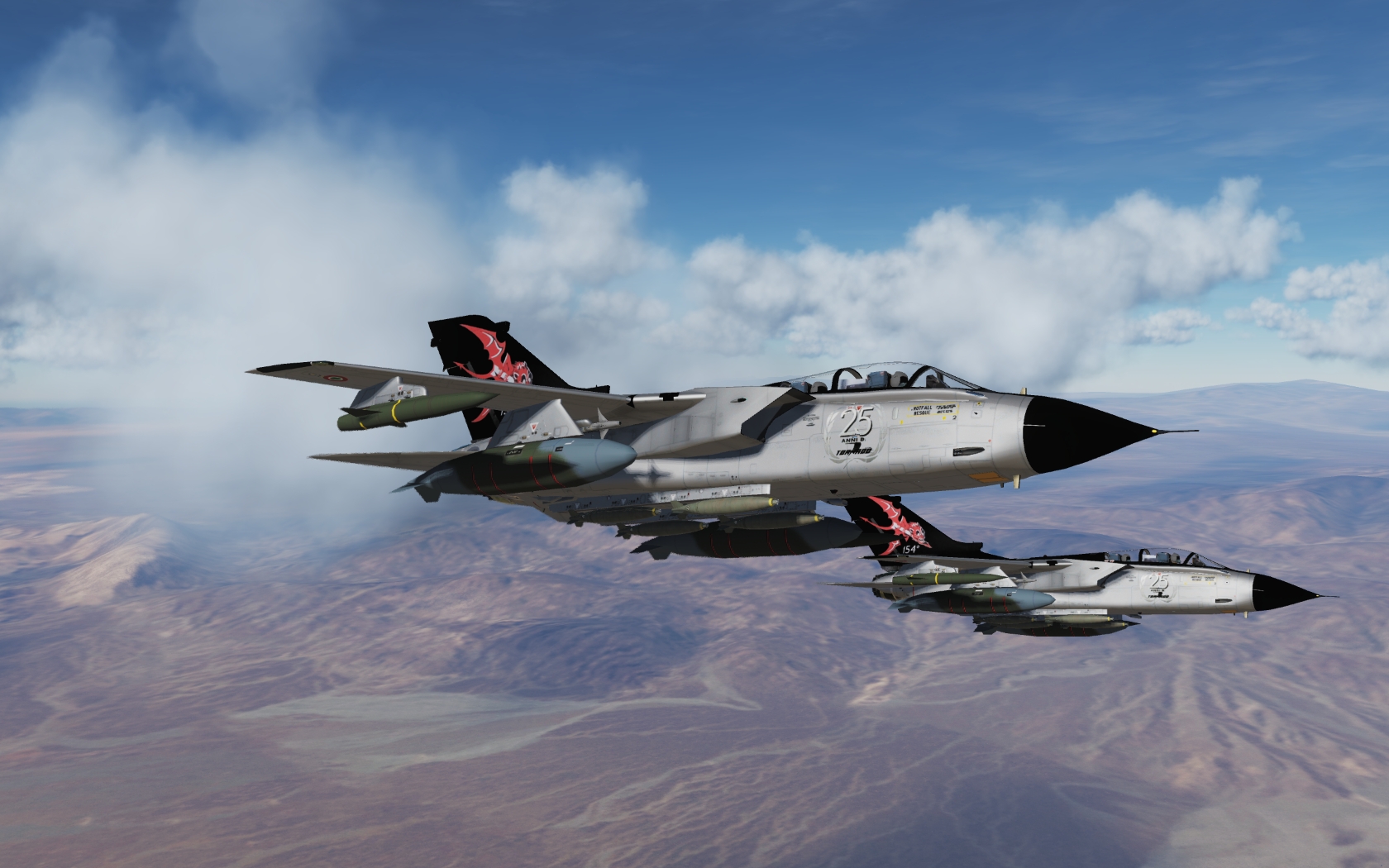 DCS WORLD 米格21比斯 + 米格29 + Tornado + A-10  混战游戏截图-8322 