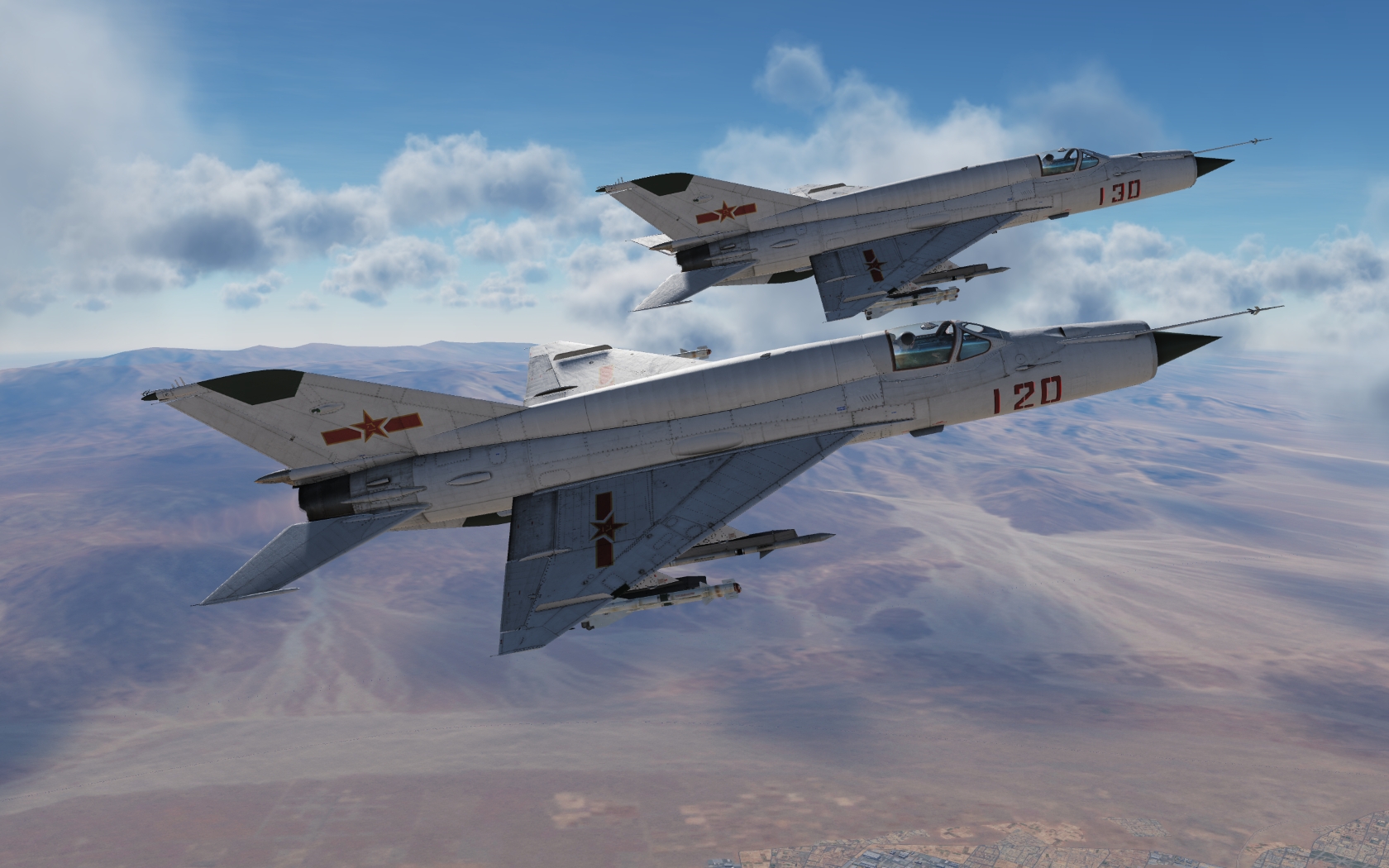 DCS WORLD 米格21比斯 + 米格29 + Tornado + A-10  混战游戏截图-3353 