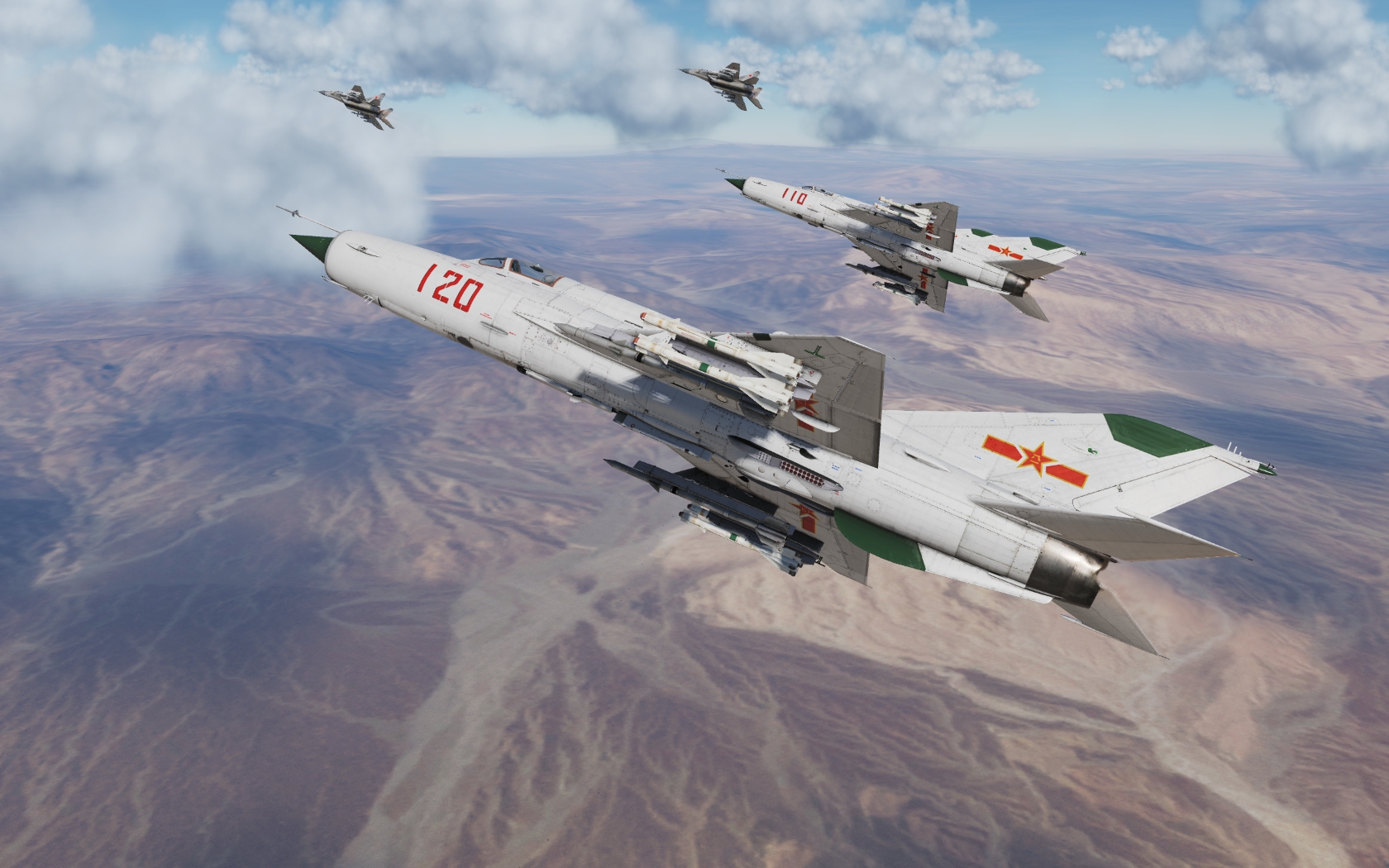 DCS WORLD 米格21比斯 + 米格29 + Tornado + A-10  混战游戏截图-6450 