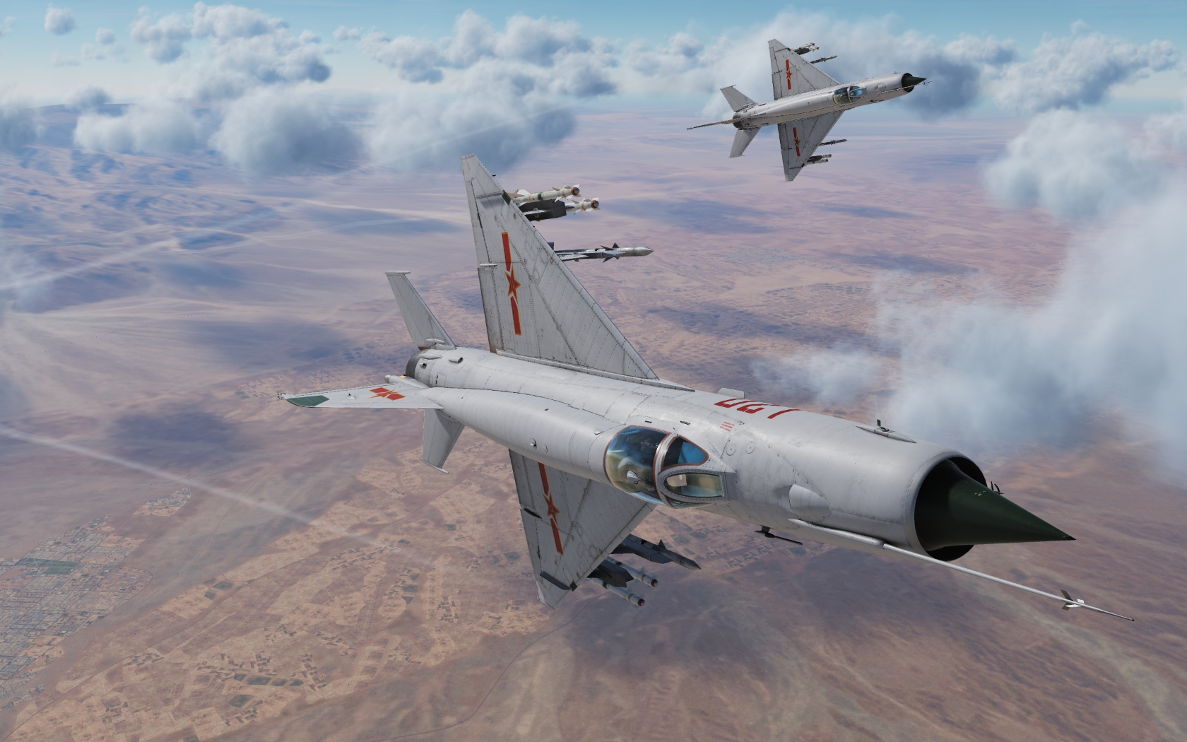DCS WORLD 米格21比斯 + 米格29 + Tornado + A-10  混战游戏截图-3565 