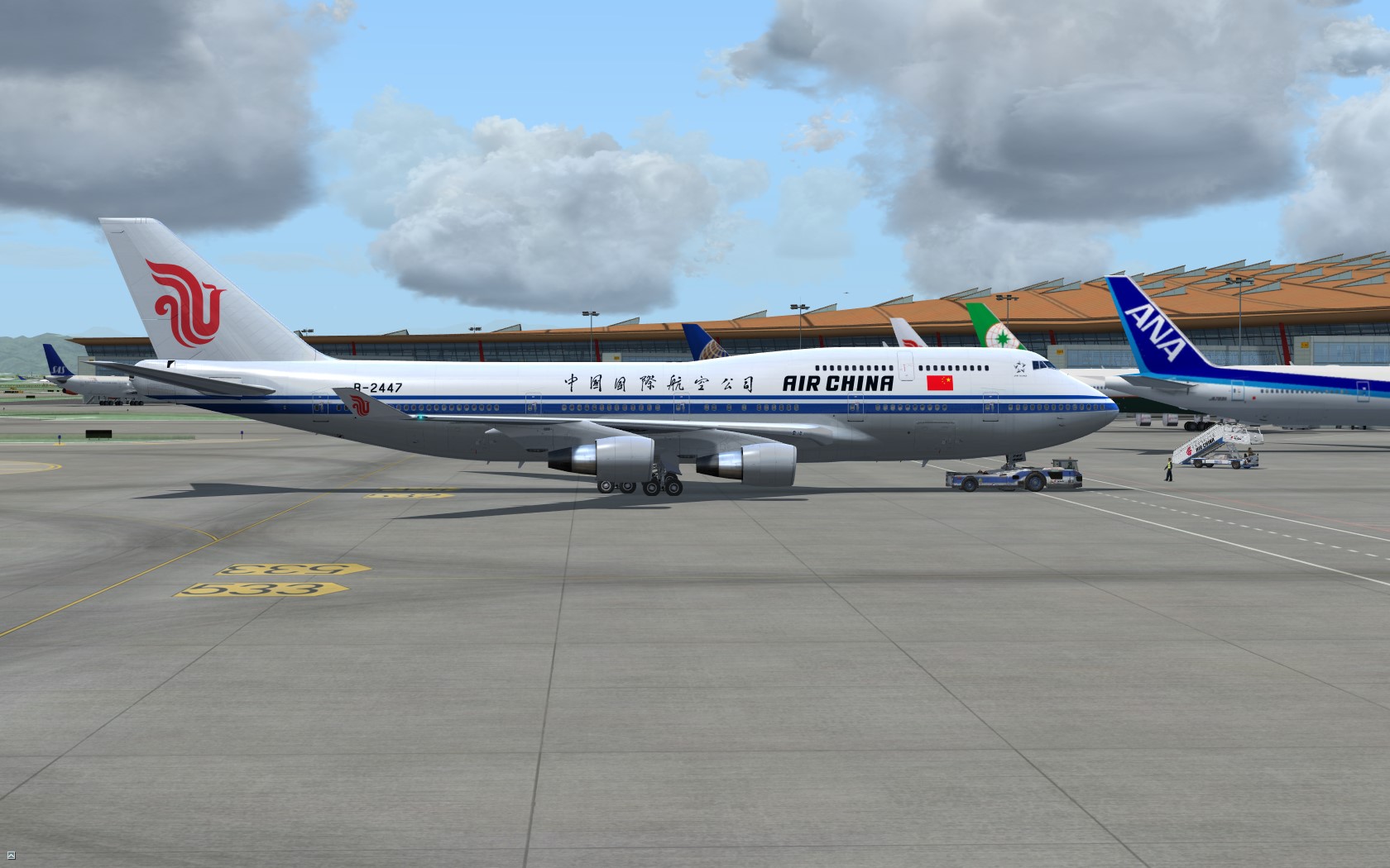 致不老的空中女王-BOEING 747-9809 