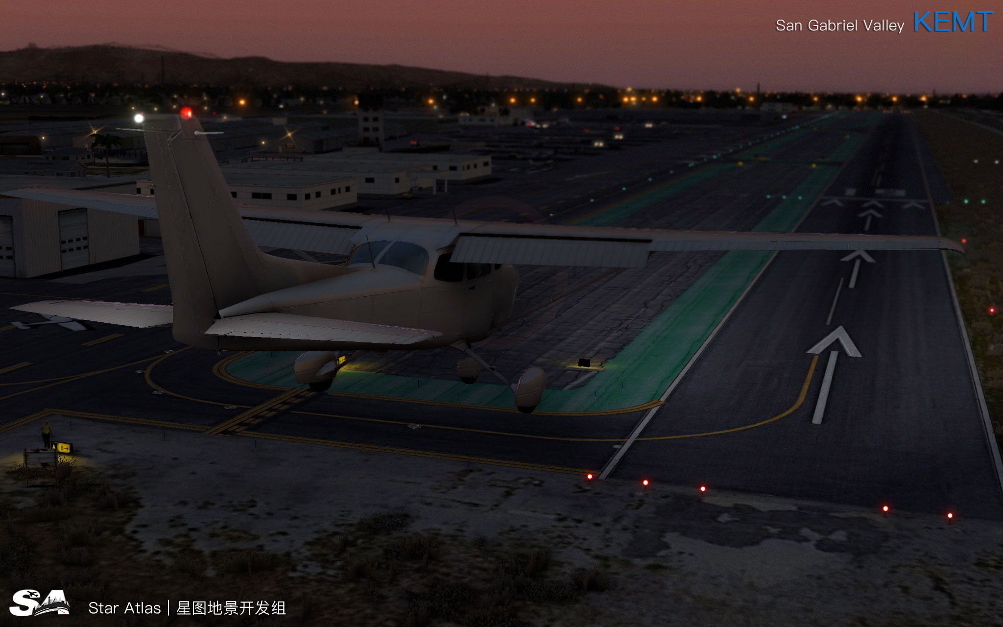 【X-Plane】KEMT-圣盖博谷机场 HD 1.0-1063 
