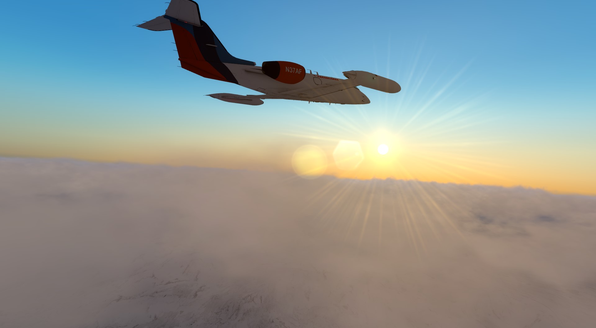 Flysimware – Learjet 35A 评测与冰岛送货之旅-9122 