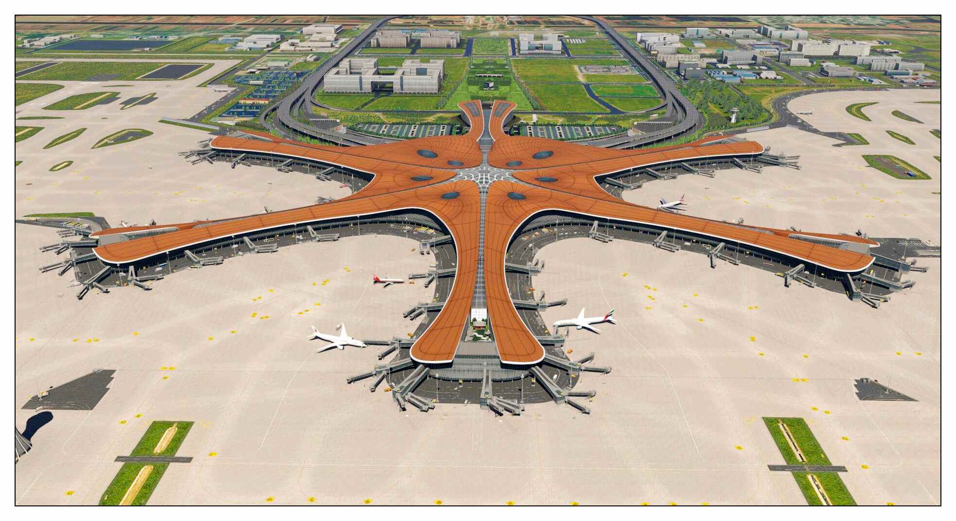 【X-Plane】ZBAD北京大兴国际机场-正式发布-8886 