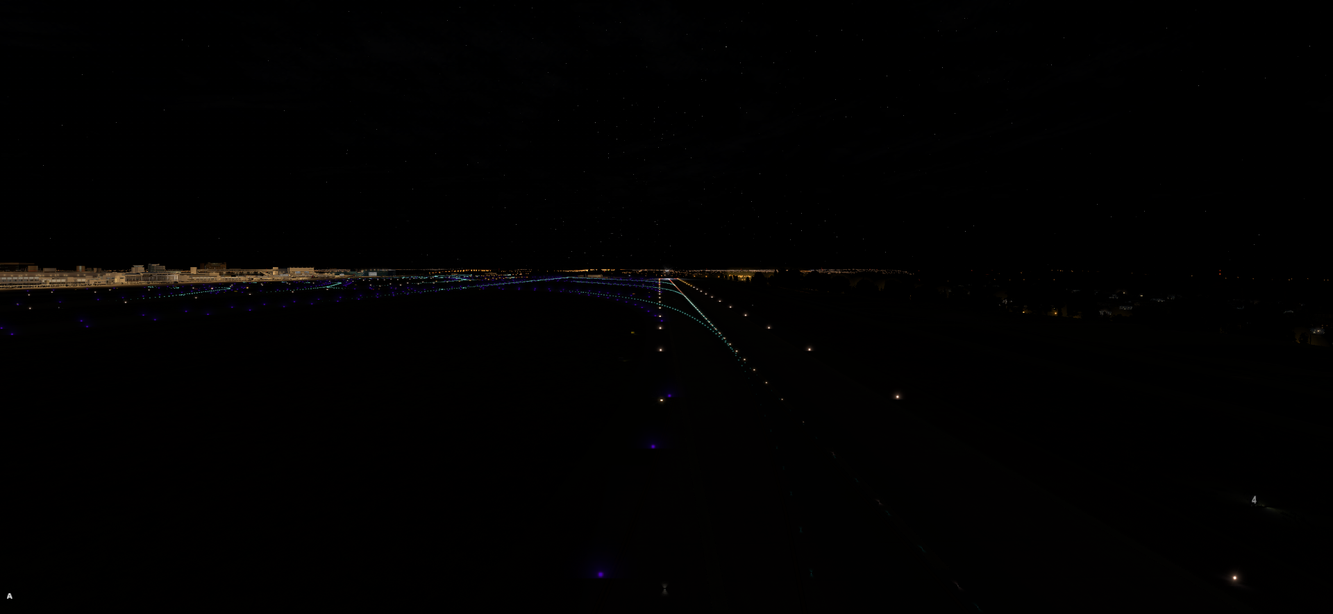 深夜降落—塔科马国际机场-2771 