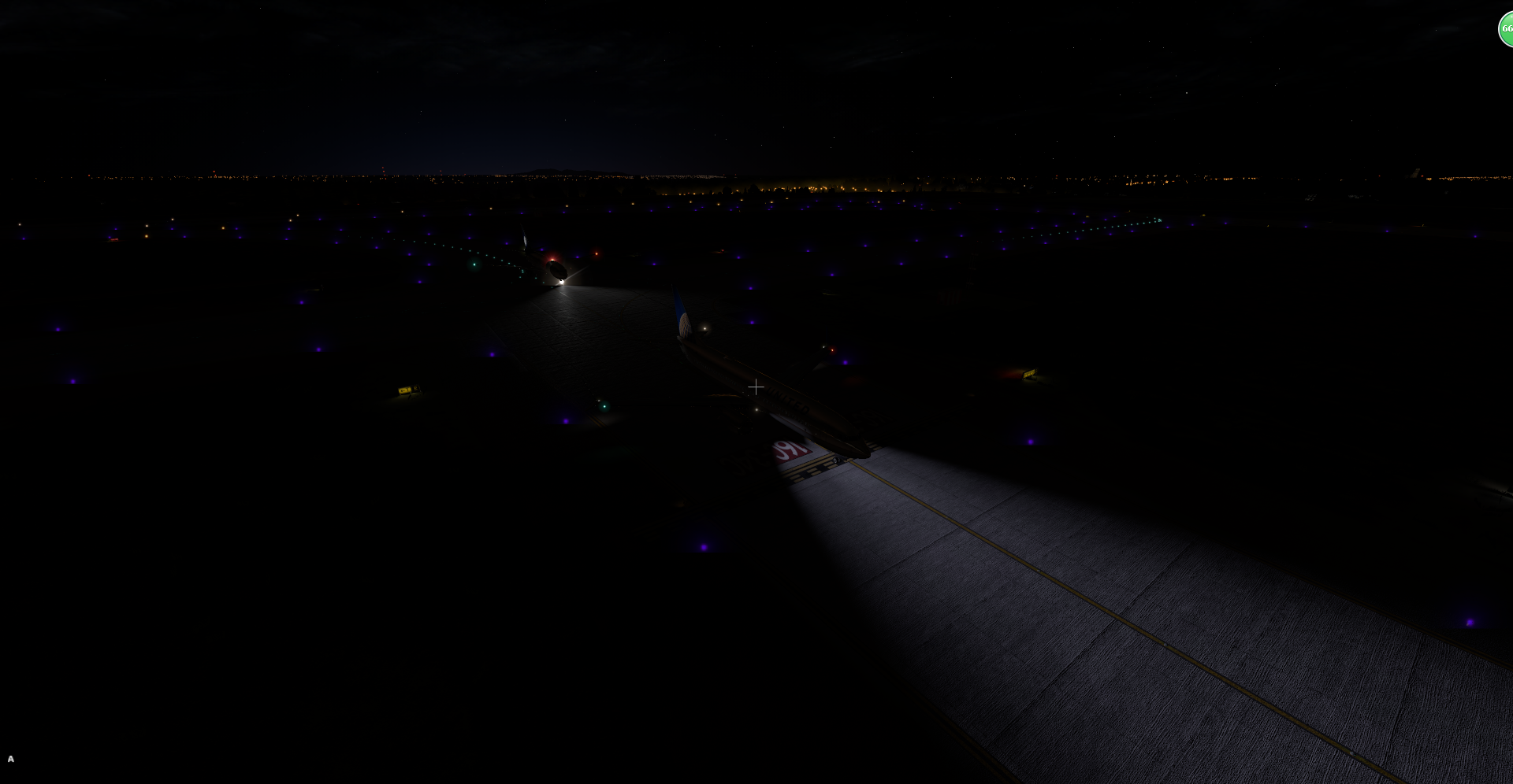 深夜降落—塔科马国际机场-5189 
