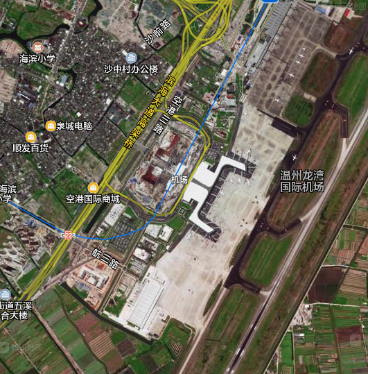 【地景预告】ZSWZ温州龙湾机场制作-3803 