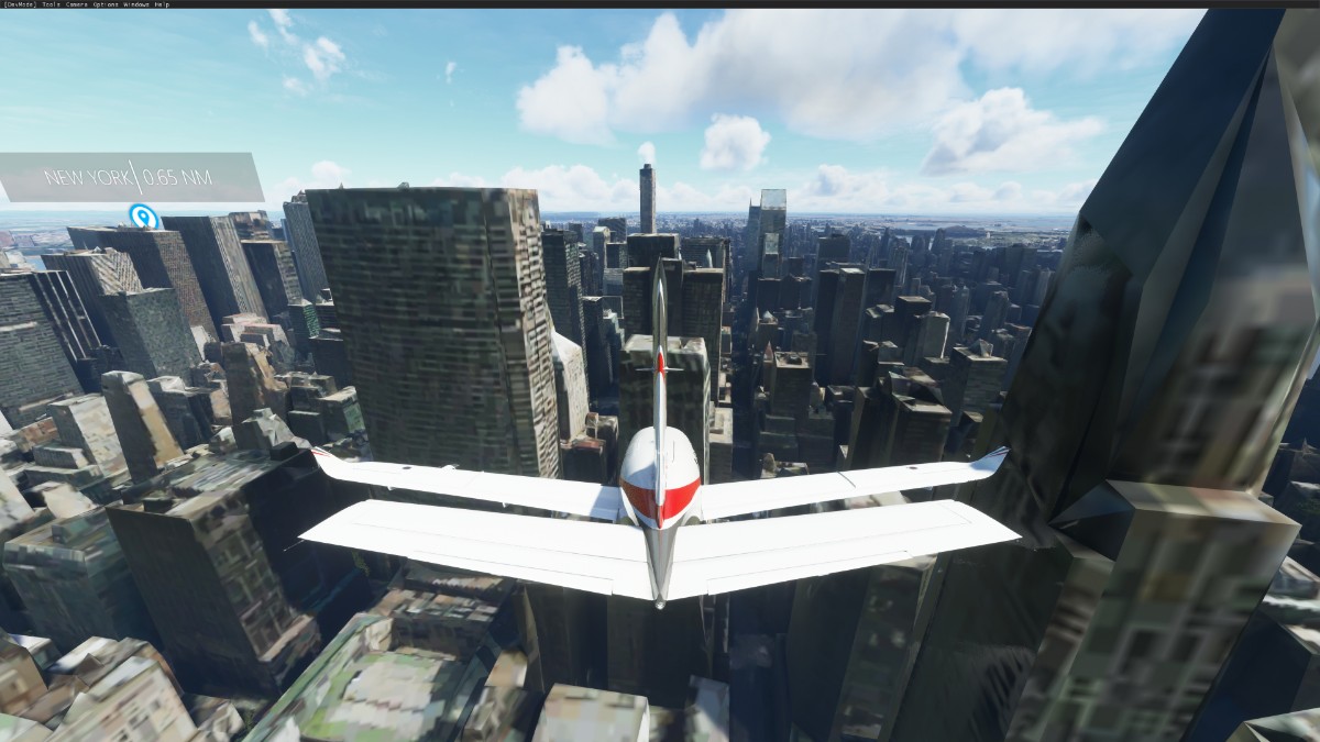 飞行模拟2020中的鬼城-9523 