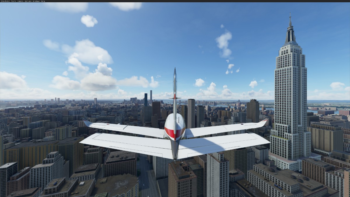 飞行模拟2020中的鬼城-3580 