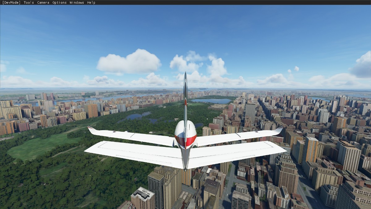 飞行模拟2020中的鬼城-6916 
