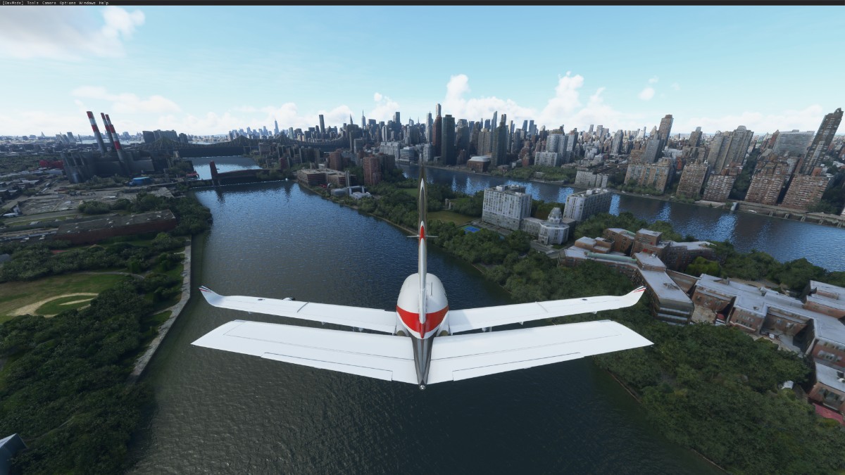 飞行模拟2020中的鬼城-8104 