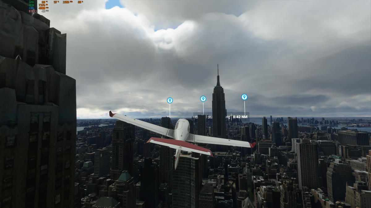 飞行模拟2020中的鬼城-1510 