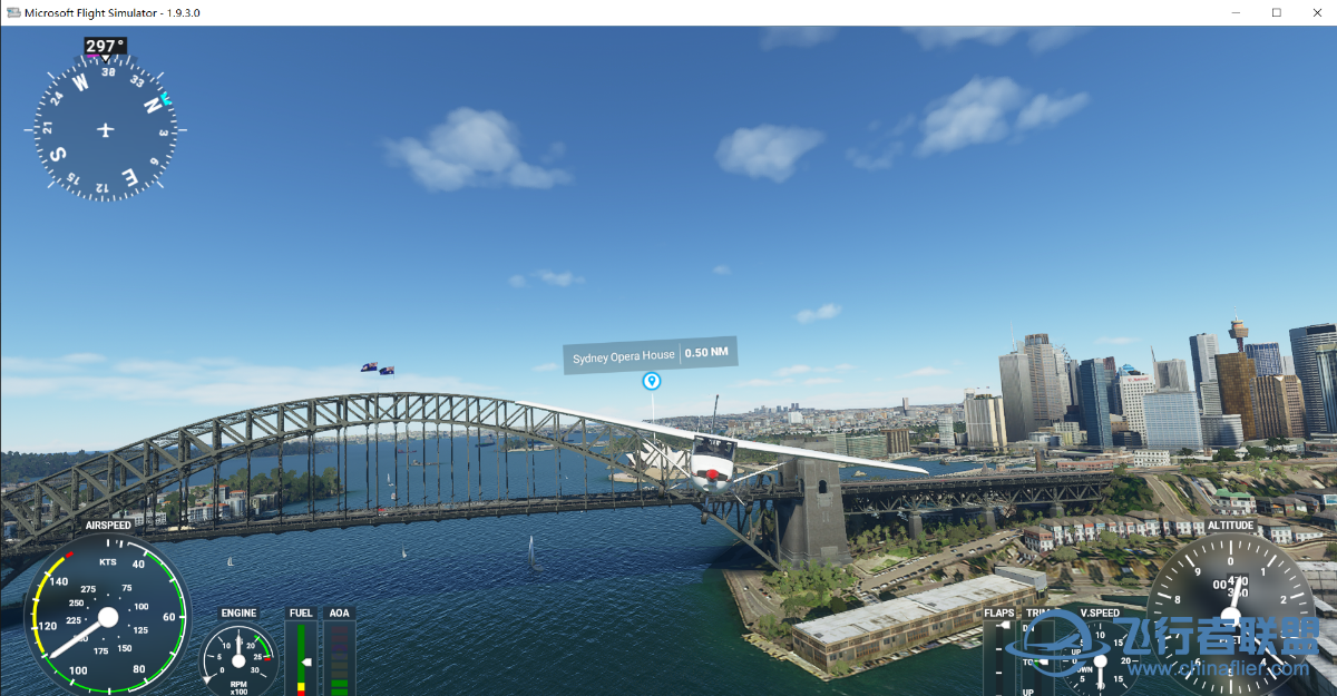 微软模拟飞行2020安装了orbx的悉尼-550 