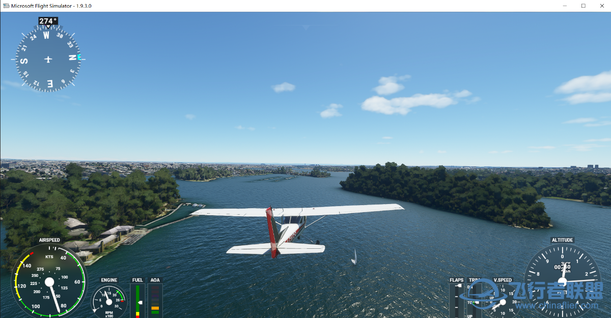 微软模拟飞行2020安装了orbx的悉尼-4439 