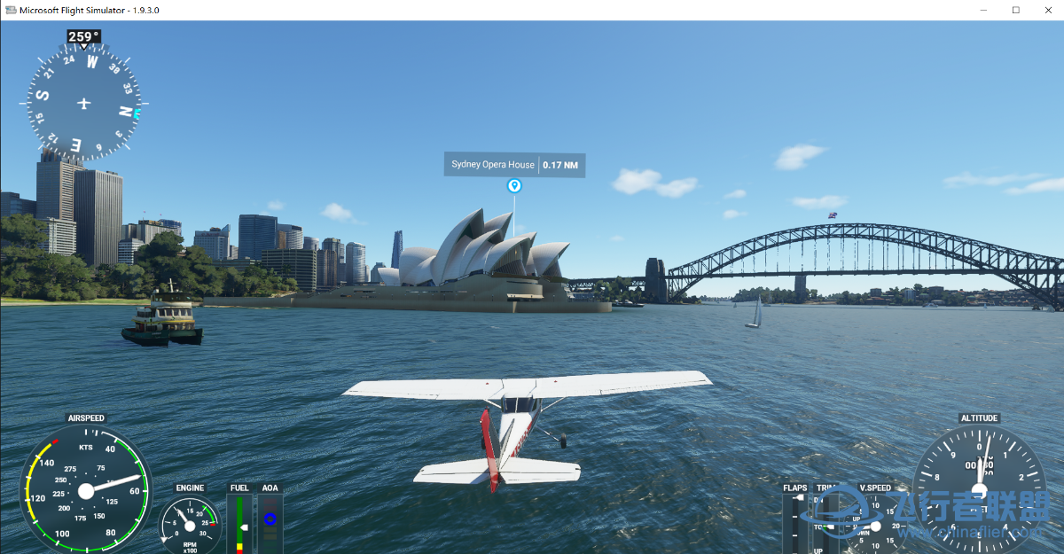 微软模拟飞行2020安装了orbx的悉尼-4297 