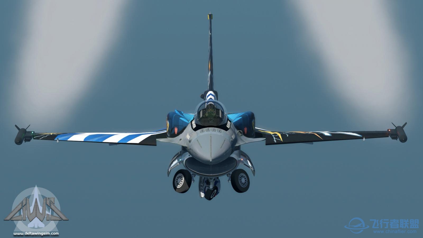 DeltaWing Simulations 发布 F-16C XPL-5718 