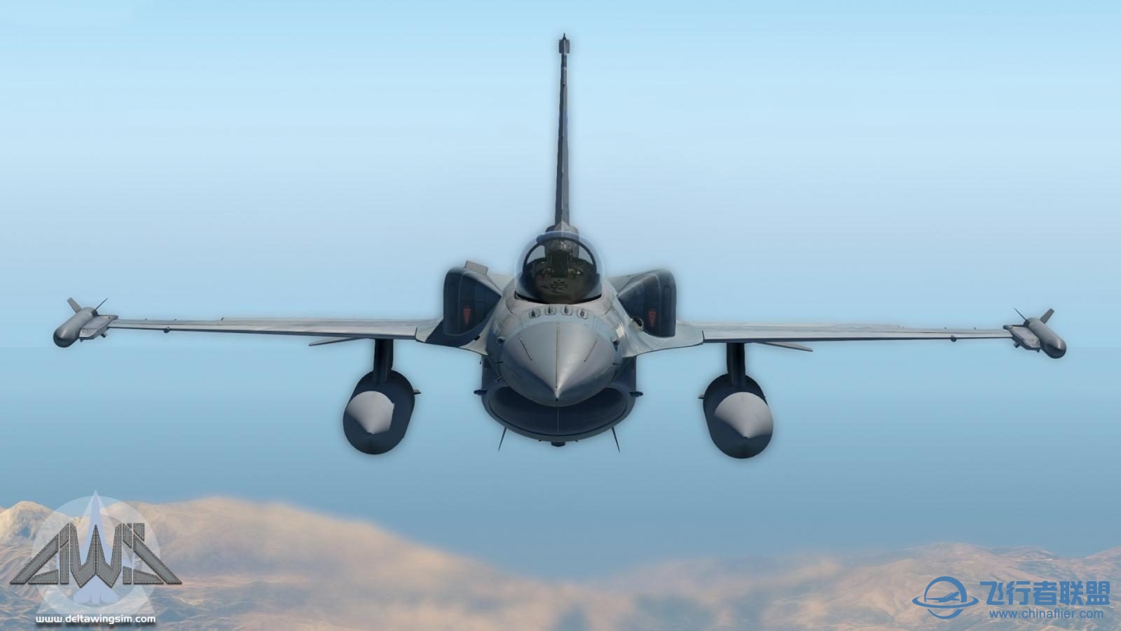 DeltaWing Simulations 发布 F-16C XPL-8304 