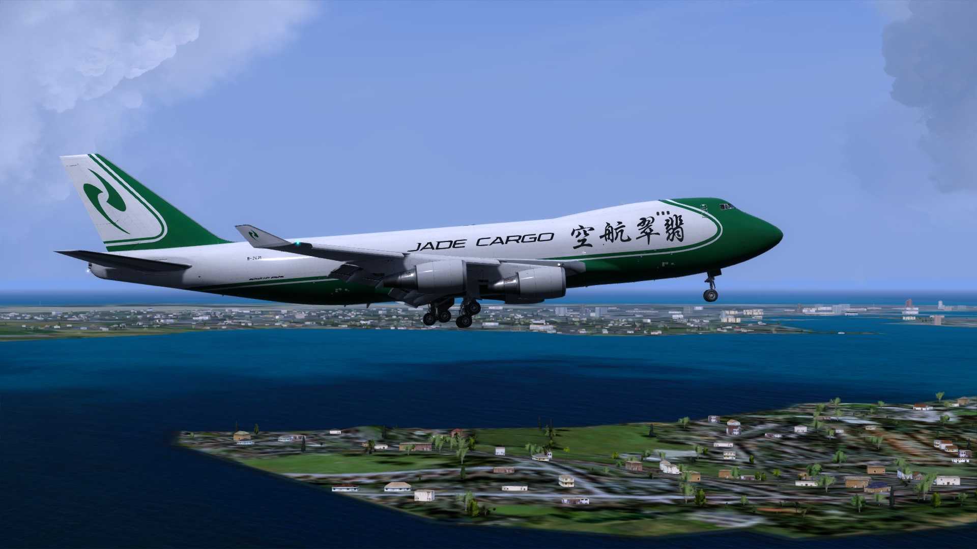 翡翠航空744F试飞-9372 