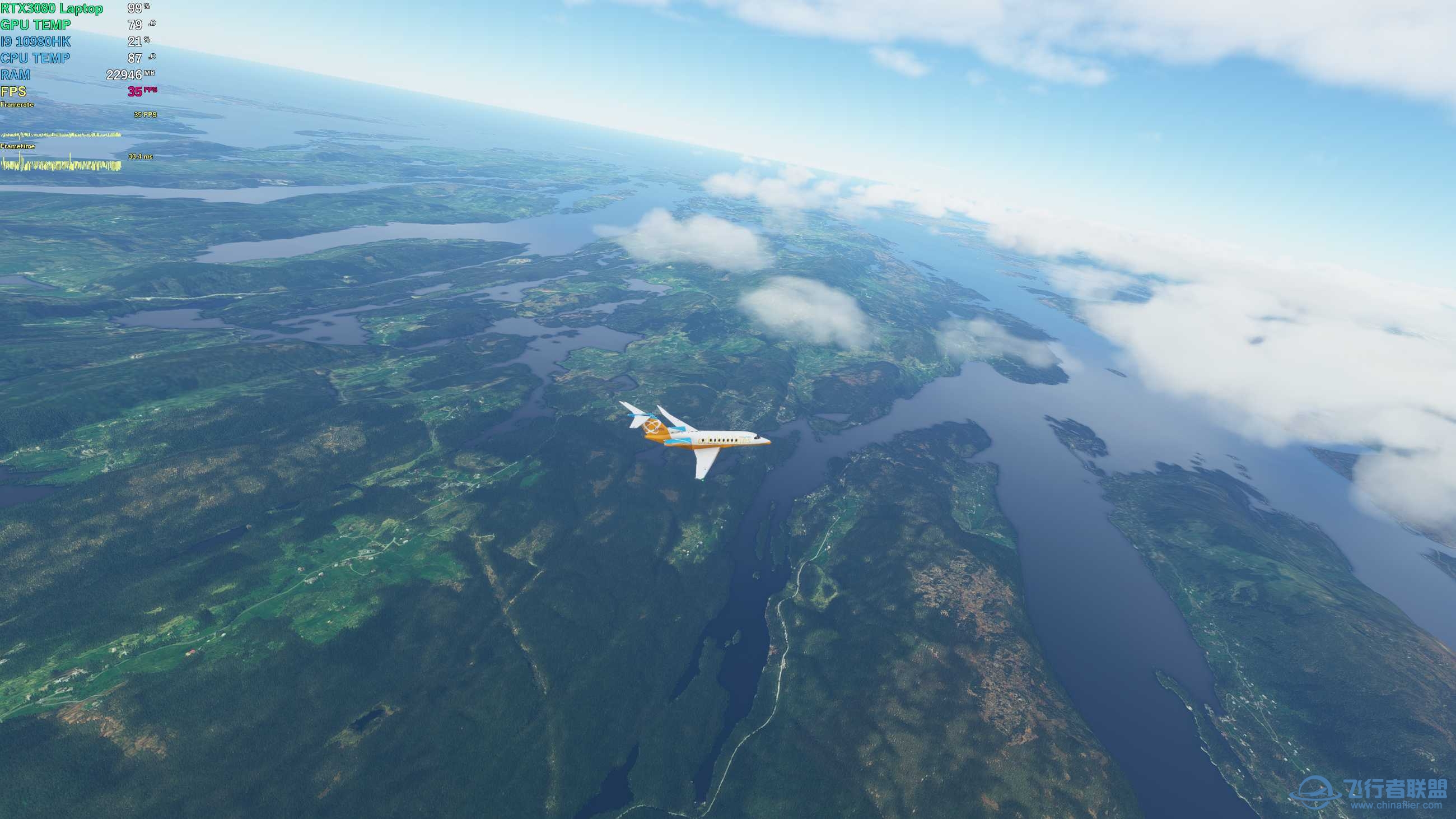 在模拟飞行2020中重游挪威-4035 