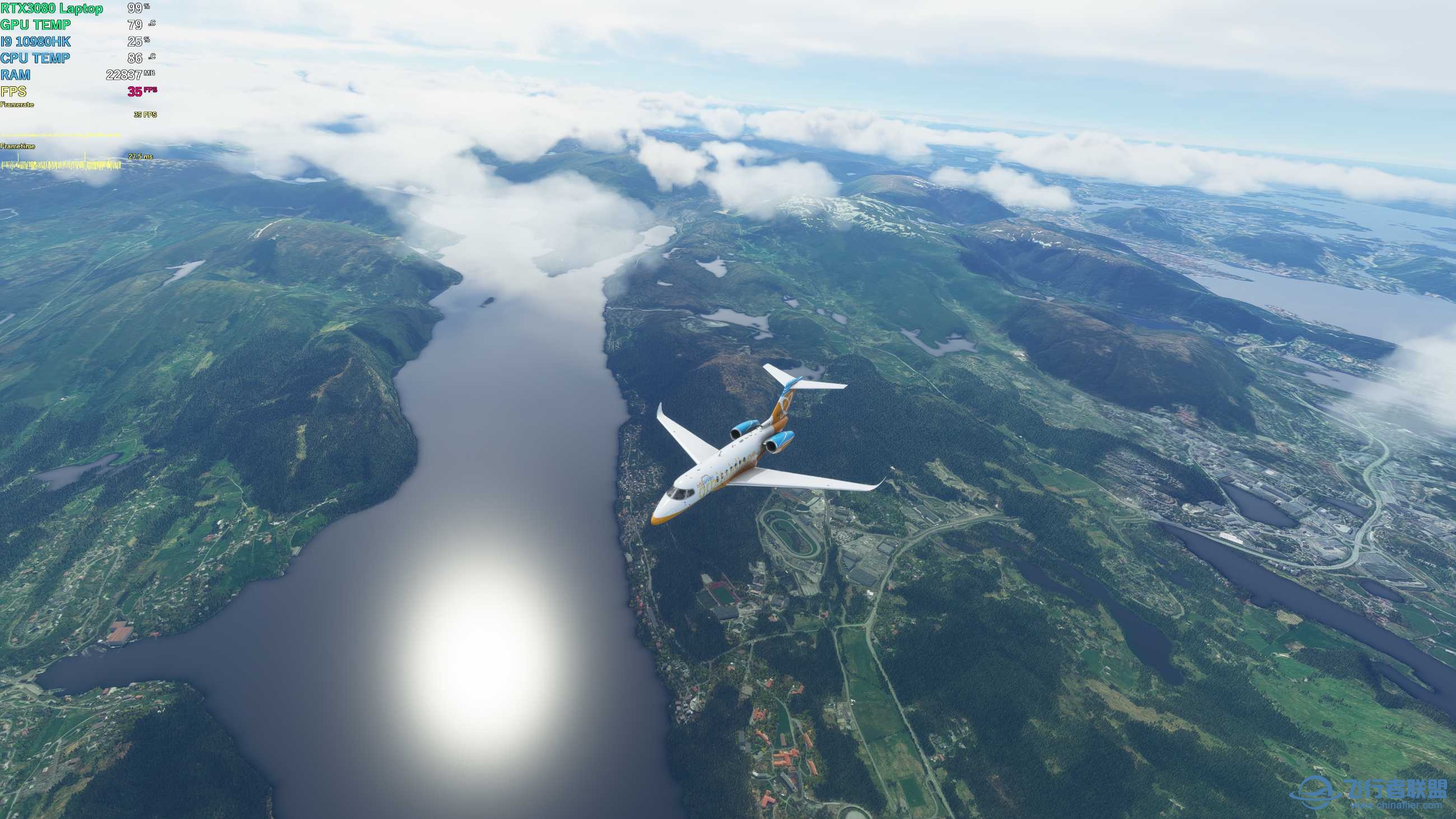 在模拟飞行2020中重游挪威-1659 