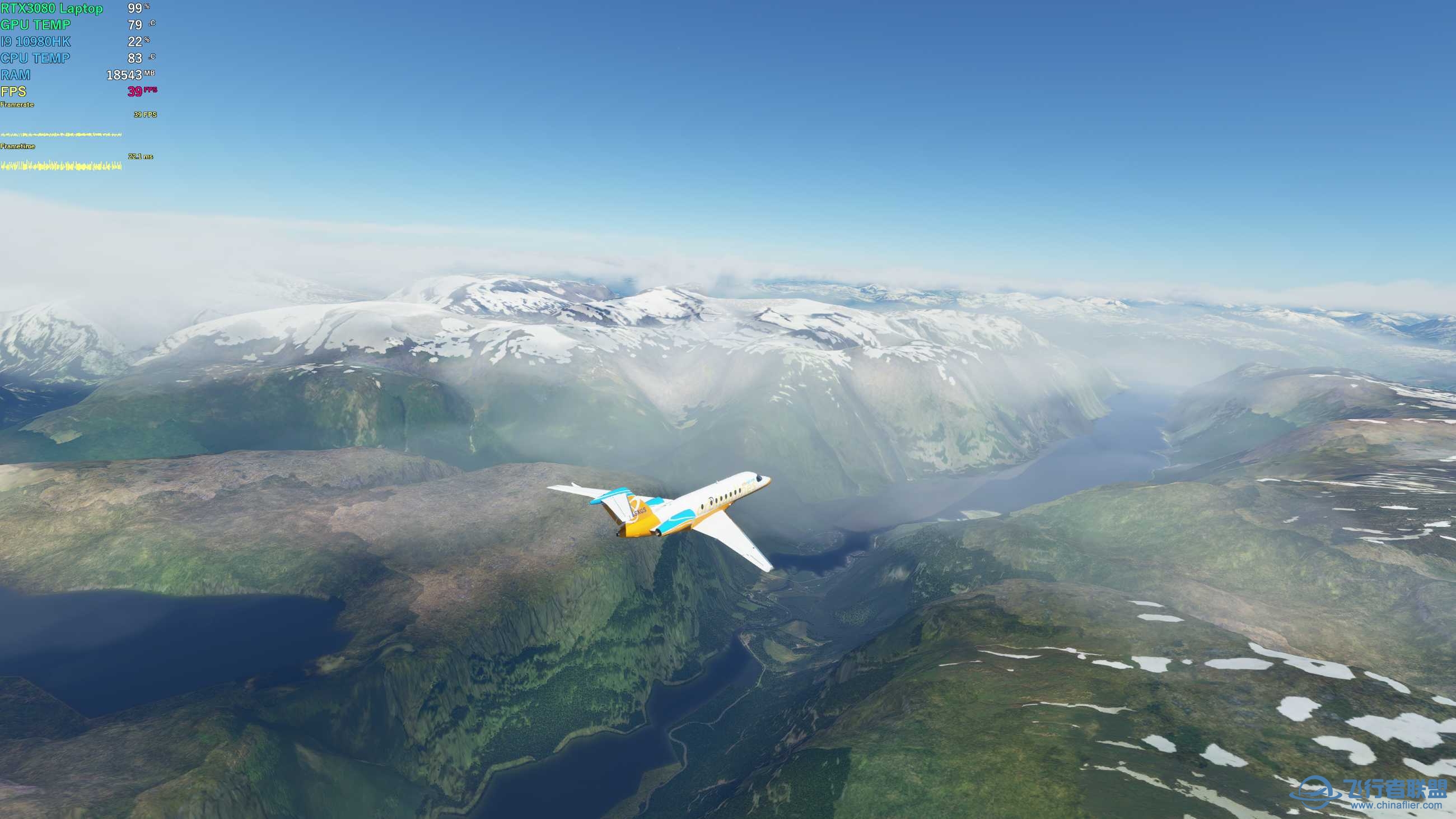 在模拟飞行2020中重游挪威-5930 
