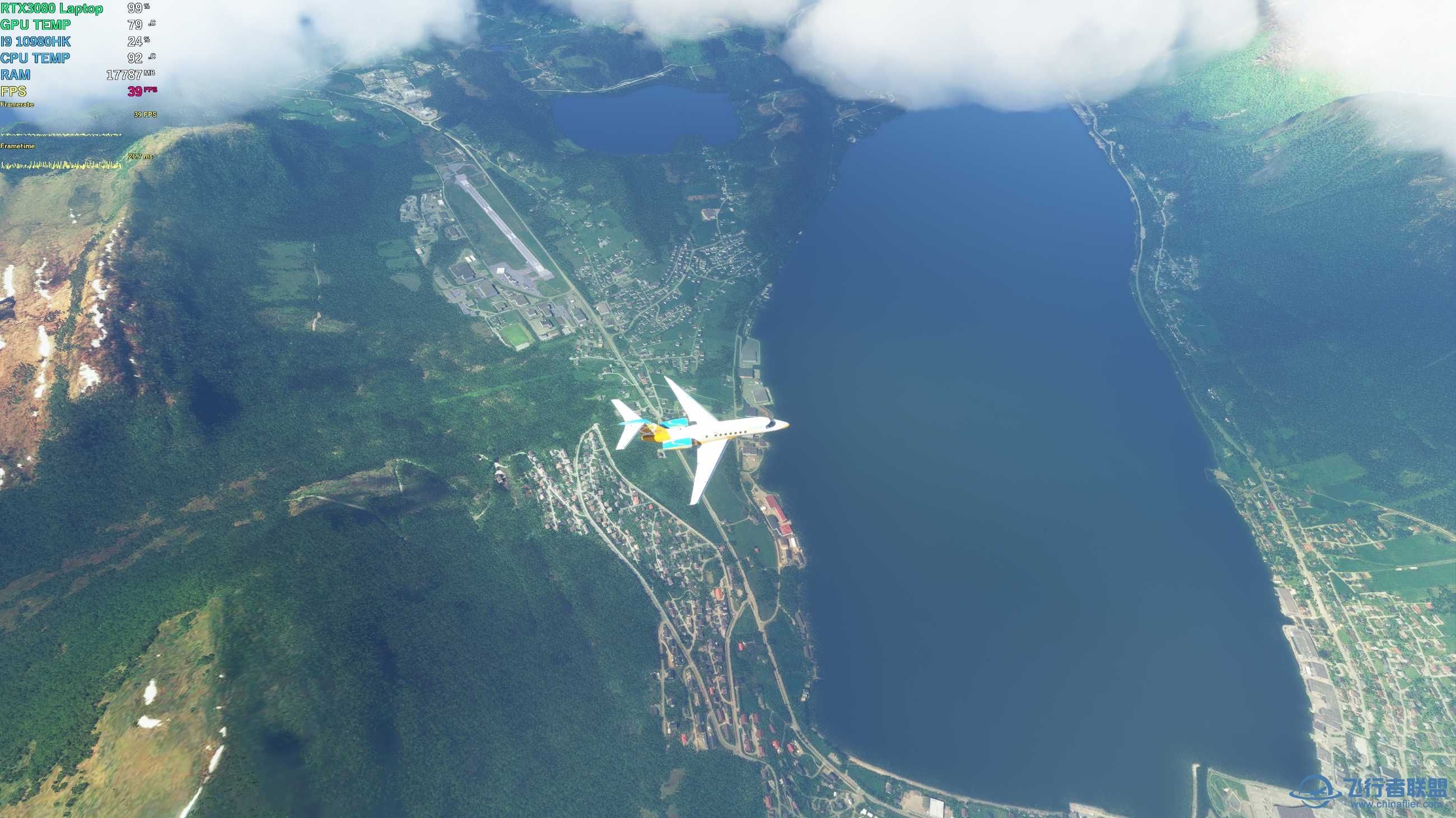 在模拟飞行2020中重游挪威-6521 