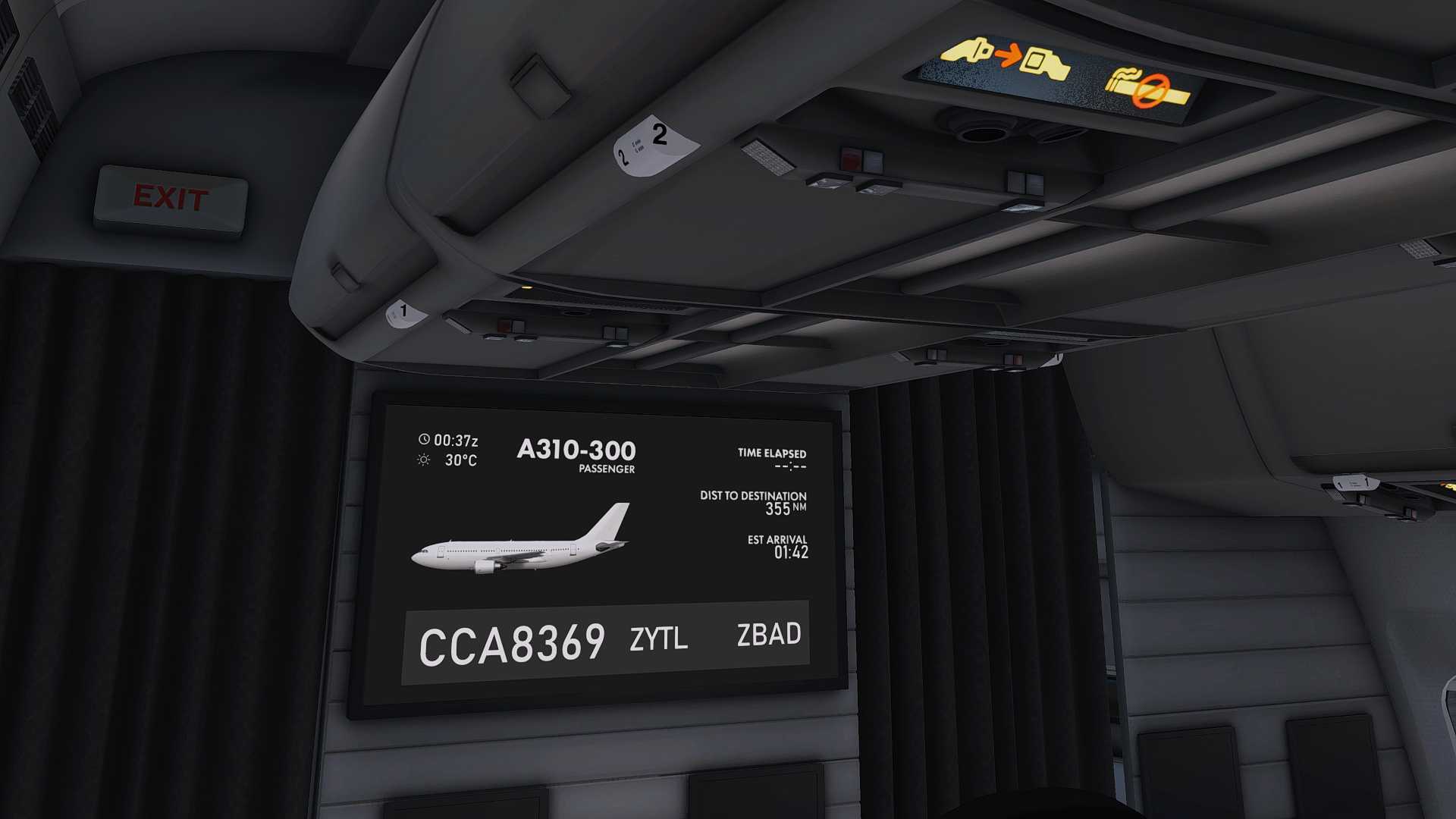 IniBuilds A310首飞-2432 