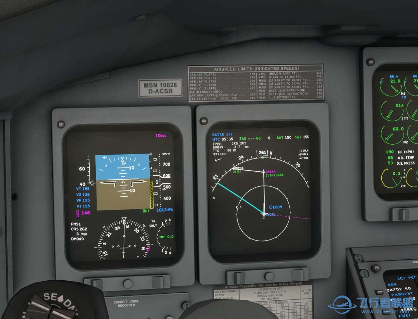 Aerosoft CRJ MFD上复飞航路问题-4798 