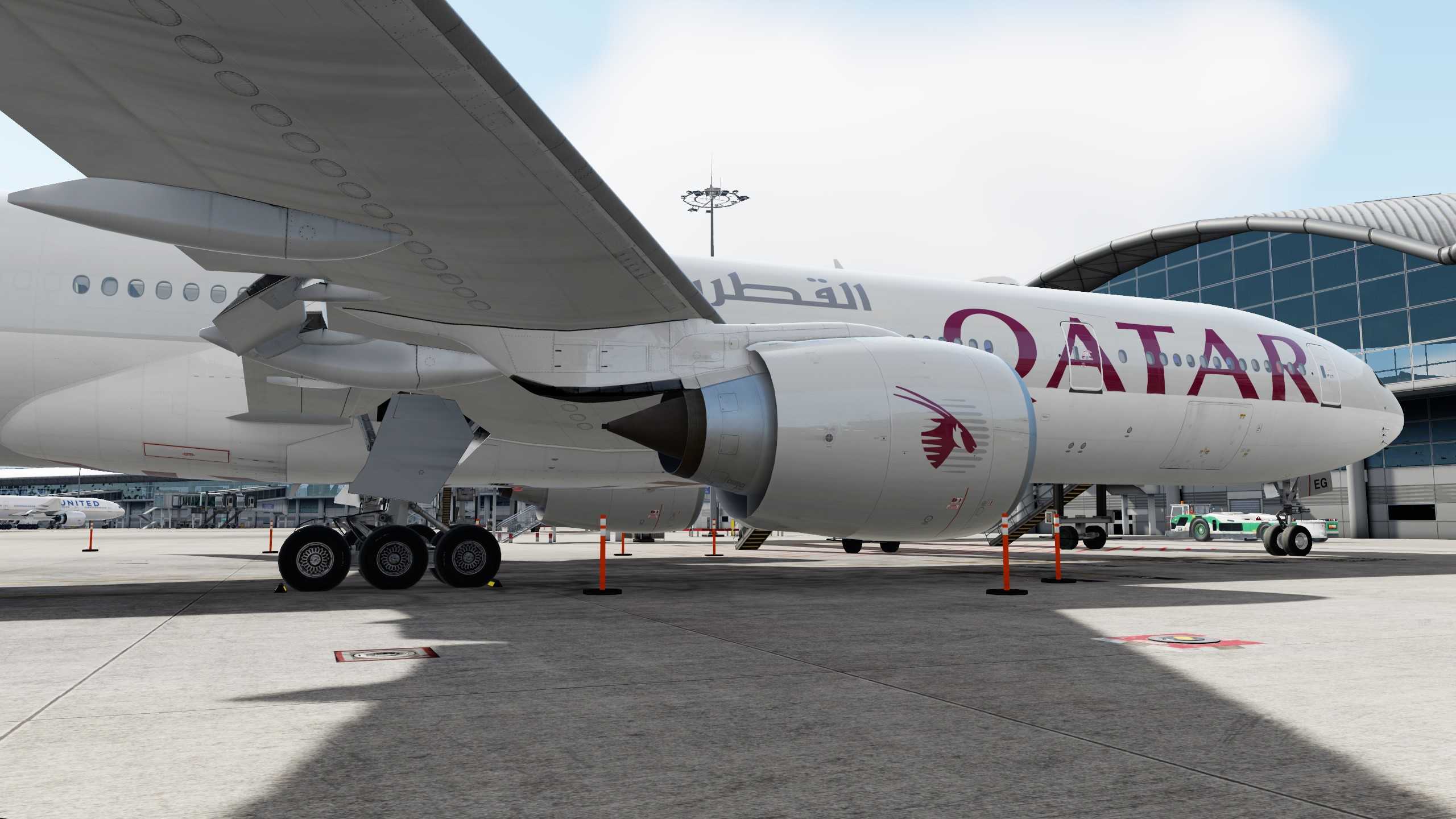 Qatar Airways 赤鱲角-多哈-6967 