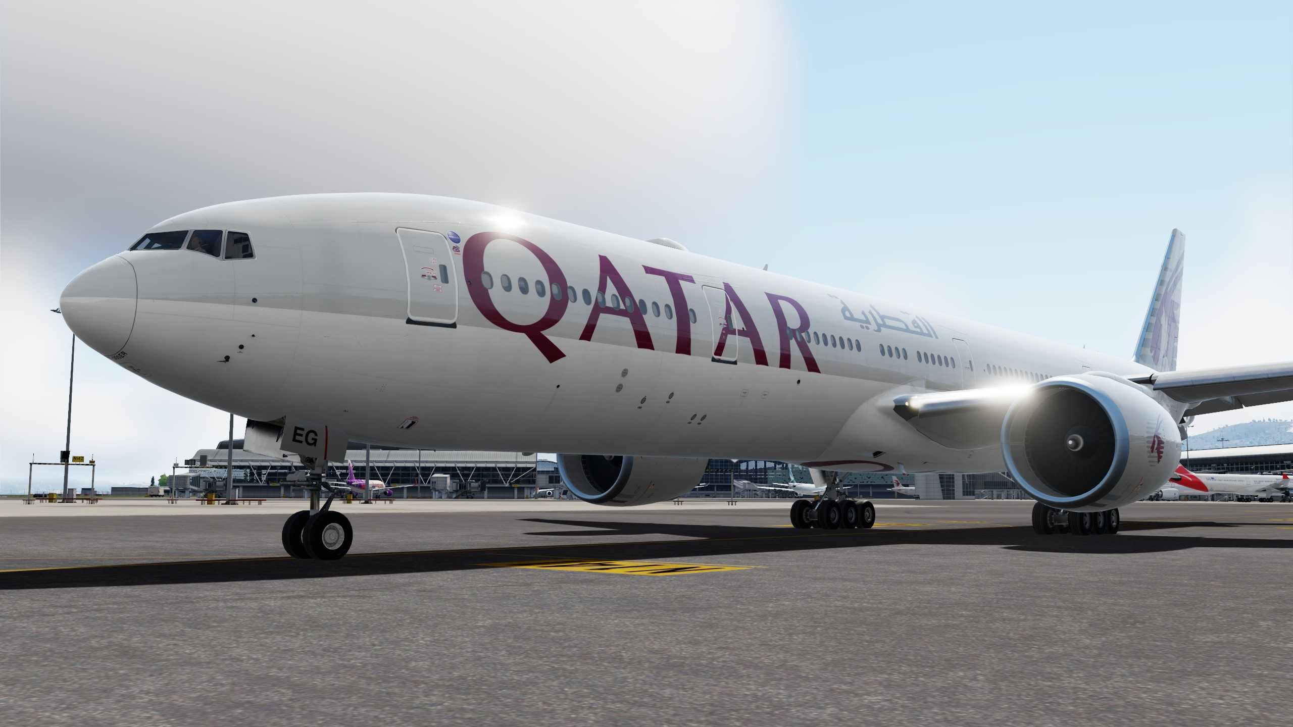 Qatar Airways 赤鱲角-多哈-2240 
