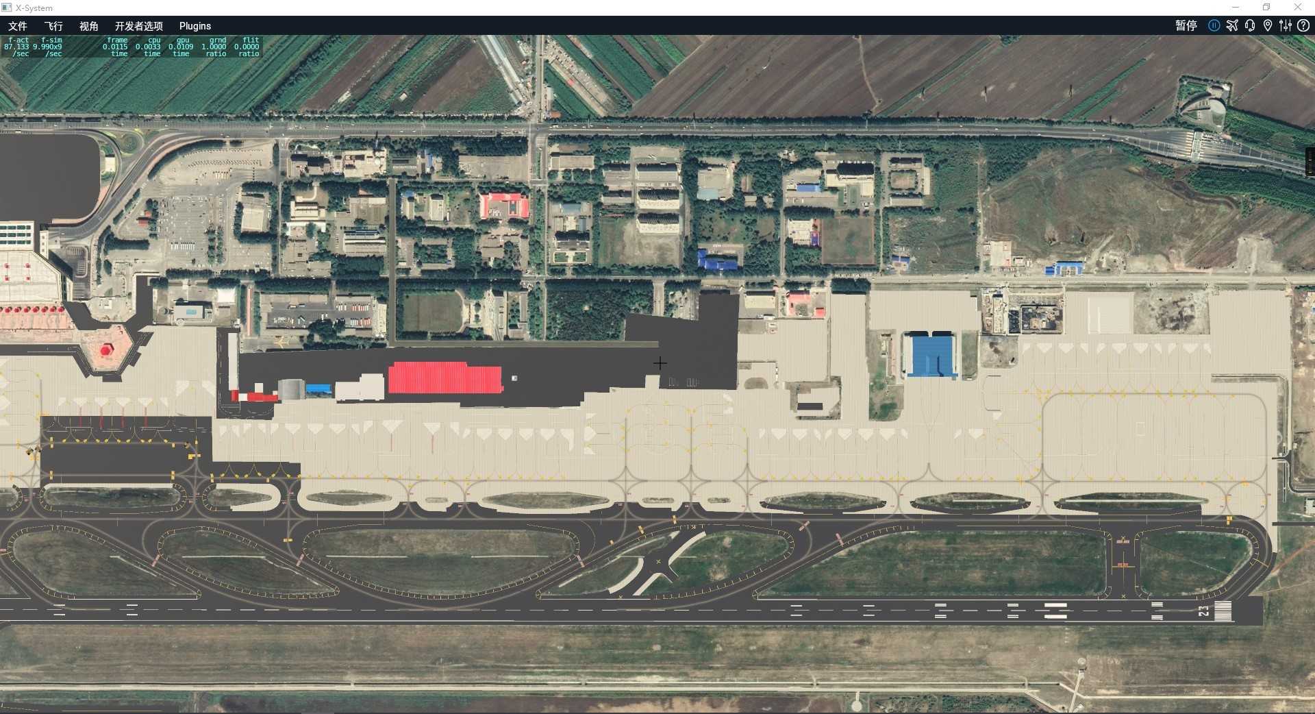 XP11哈尔滨机场地景V2.0制作Log-5 &amp; 为新地景开发组征名-4982 