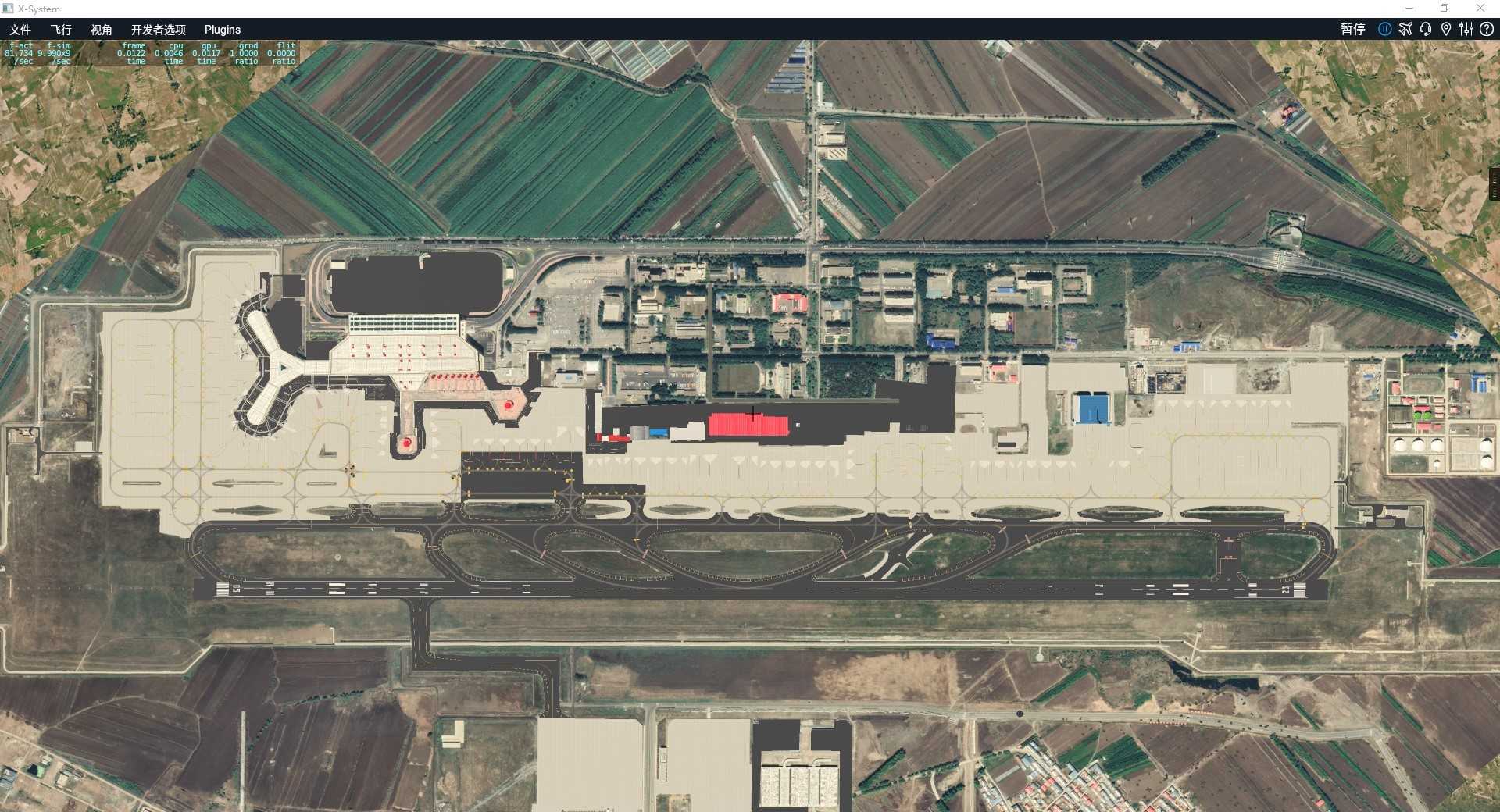 XP11哈尔滨机场地景V2.0制作Log-5 &amp; 为新地景开发组征名-3321 