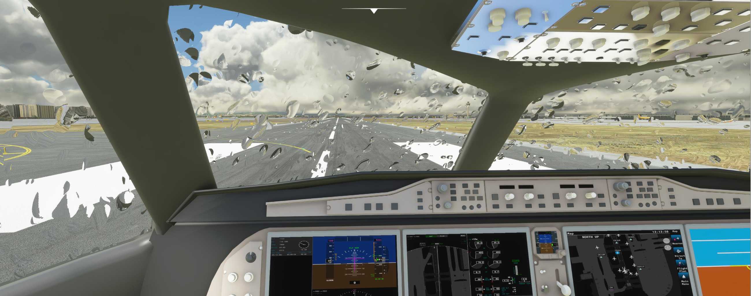 FYCYC-C919 国产大飞机机模 微软模拟飞行演示-4239 