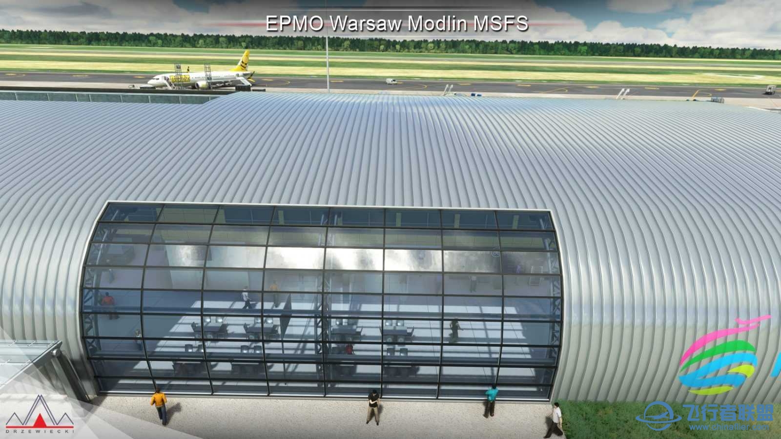 Drzewiecki Design发布华沙 Modlin 机场 MSFS-6382 