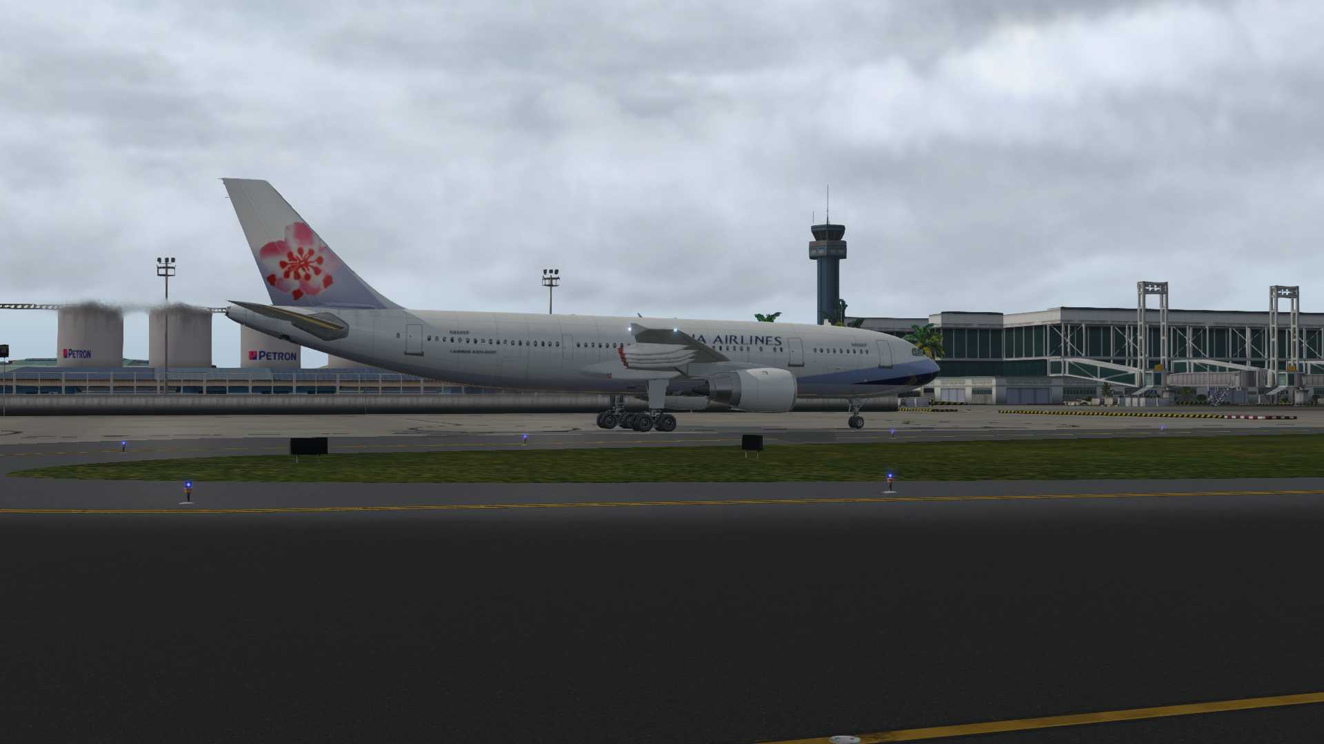 华航A300降落马尼拉-32 