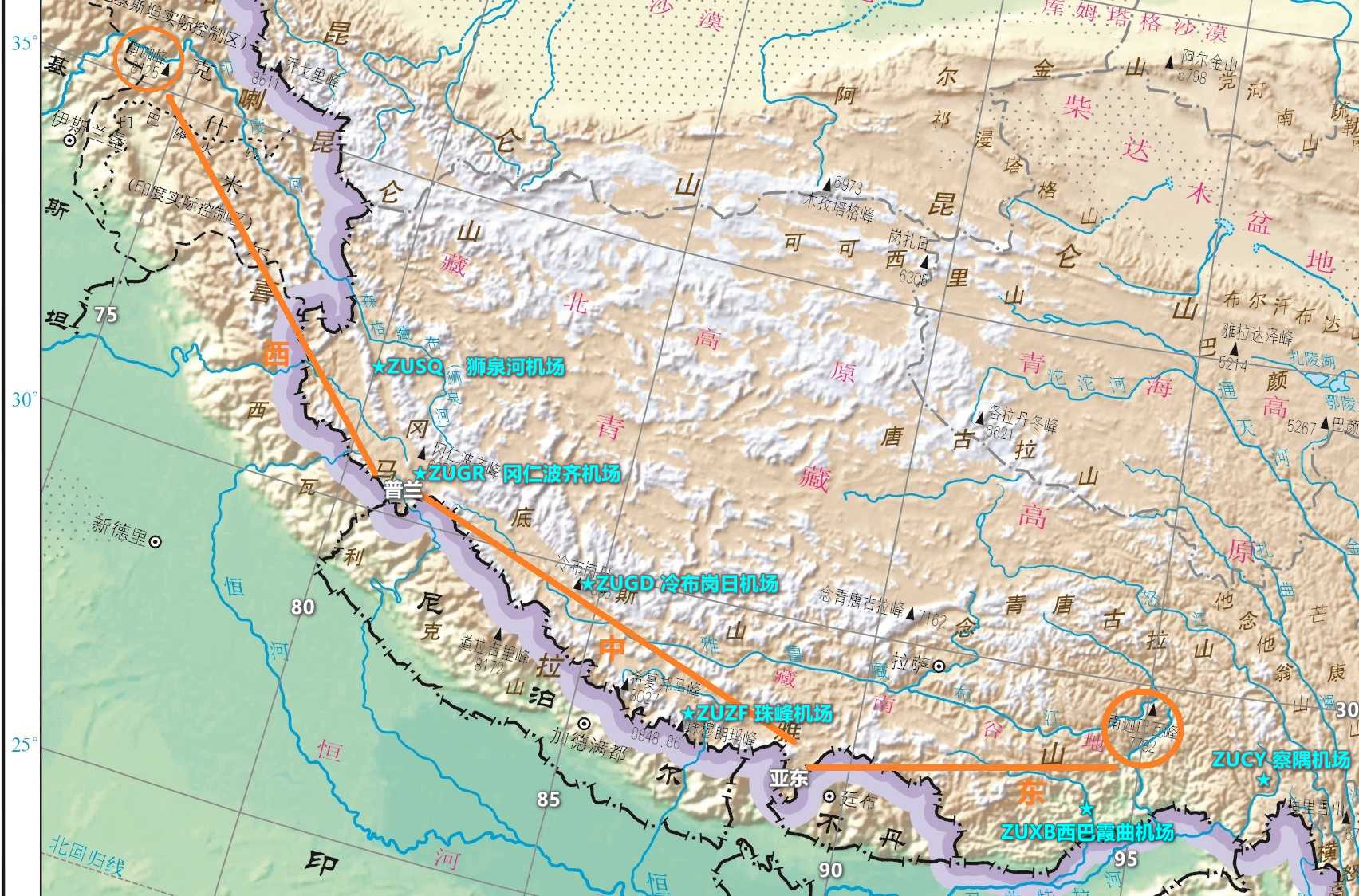 连载106米林南部山脊-航拍喜马拉雅-7073 