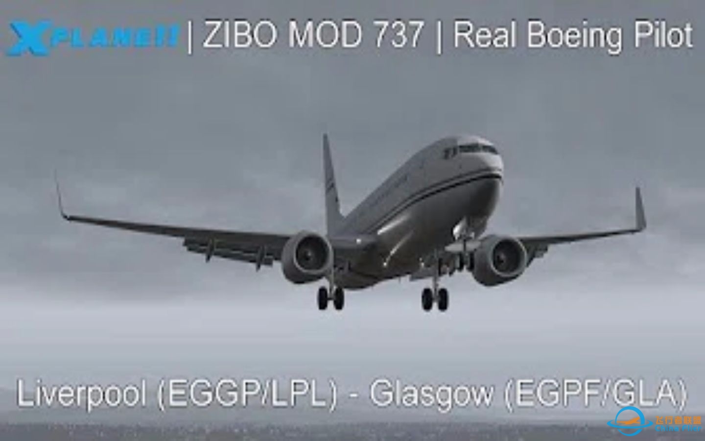 X Plane 11 - ZIBO MOD 737 - REAL BOEING PILOT - Full Flight Tutorial - (Liverpoo-8537 